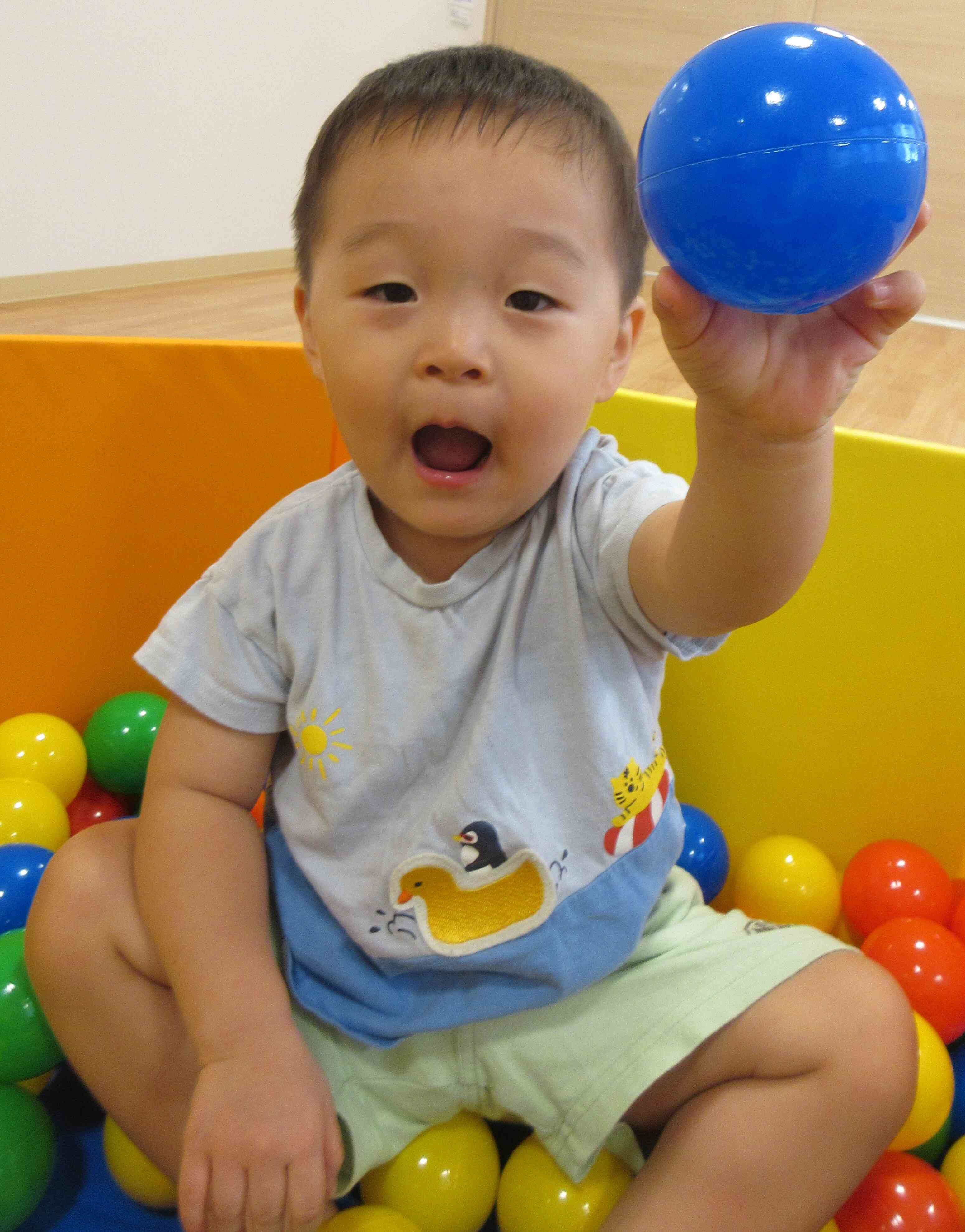 運動遊び(一歳児)