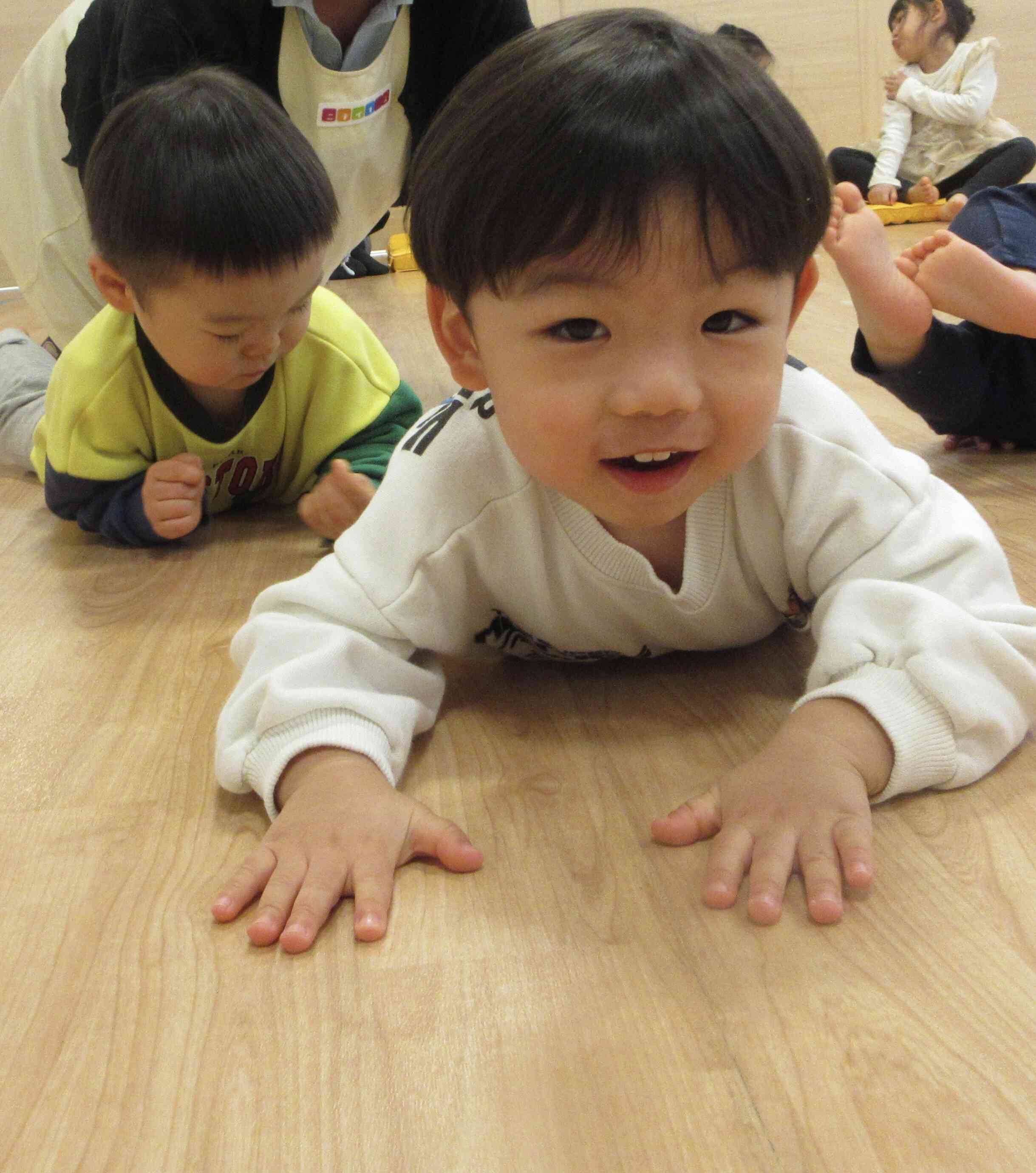 リズム運動♪（一歳児）