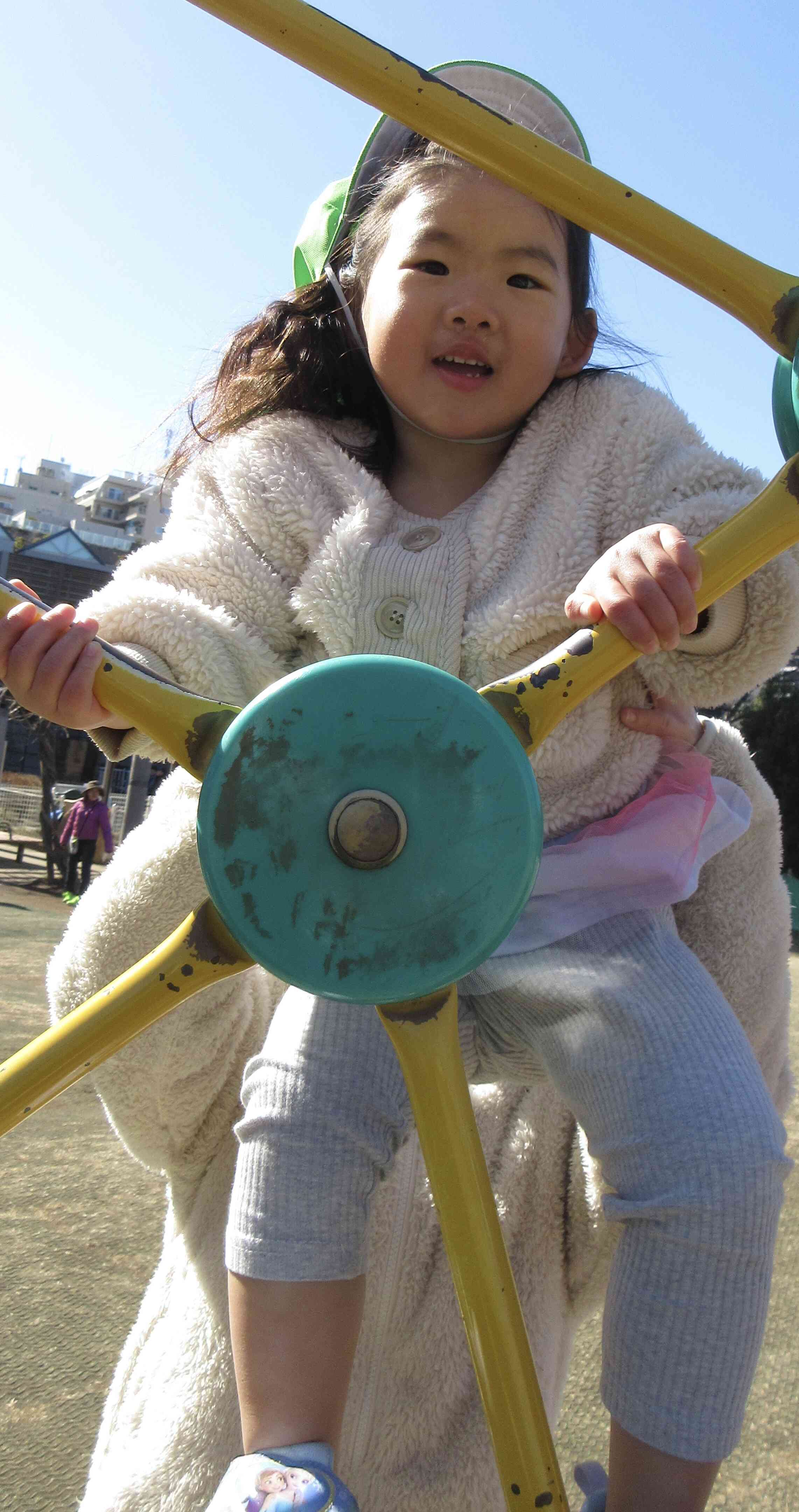 先生より高くなった〜！