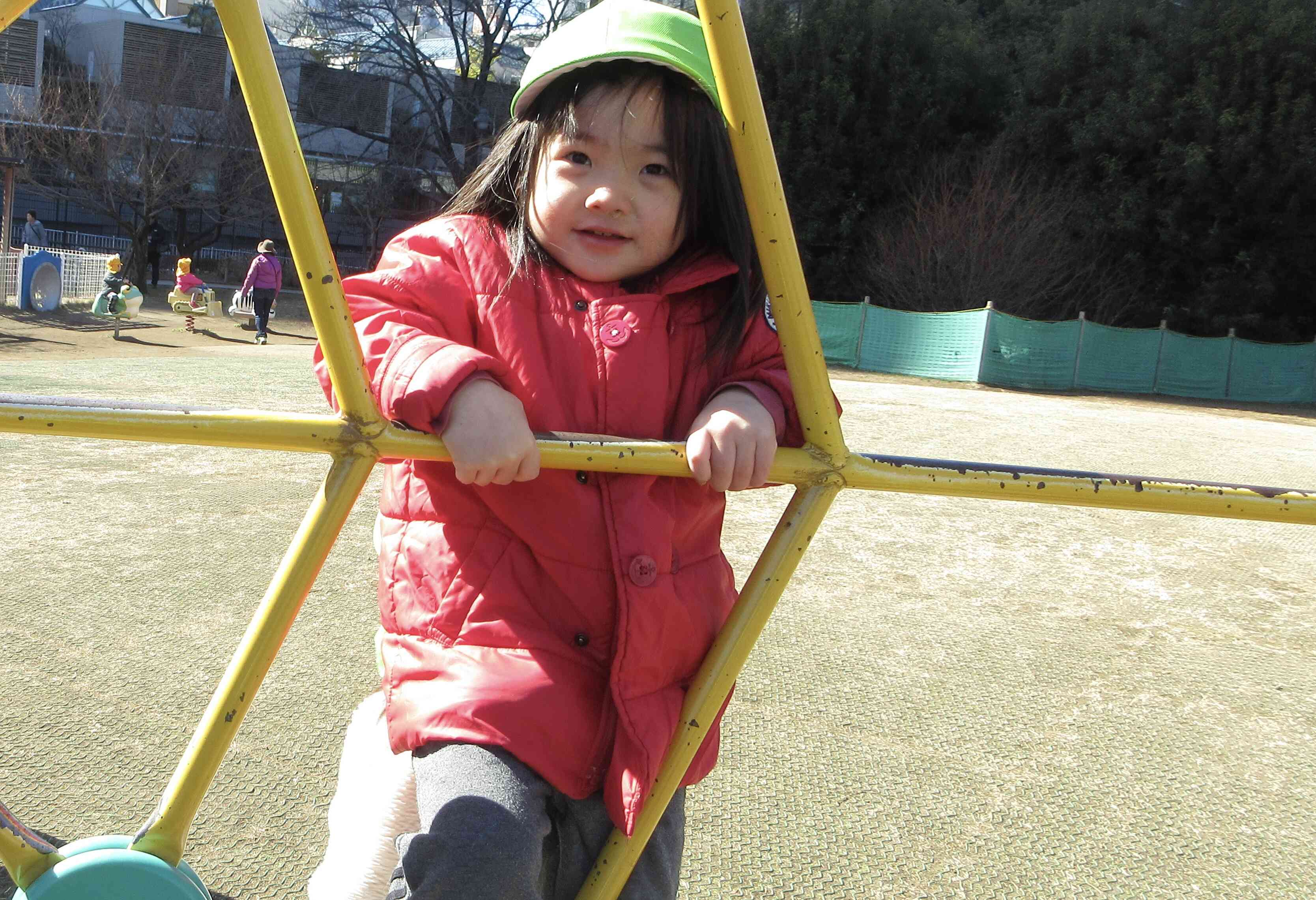 新しい公園に行ったよ♪(2歳児）