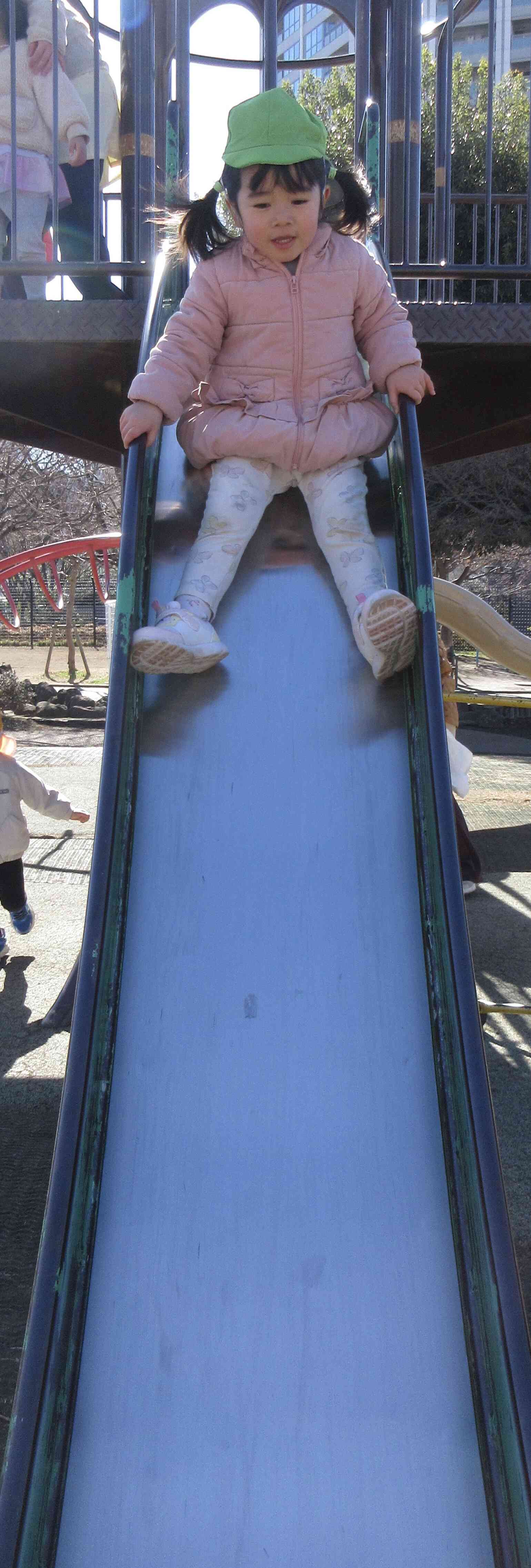 滑り台♪
