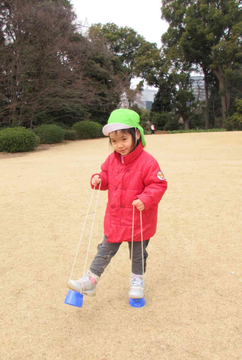 ぽっくりに挑戦！