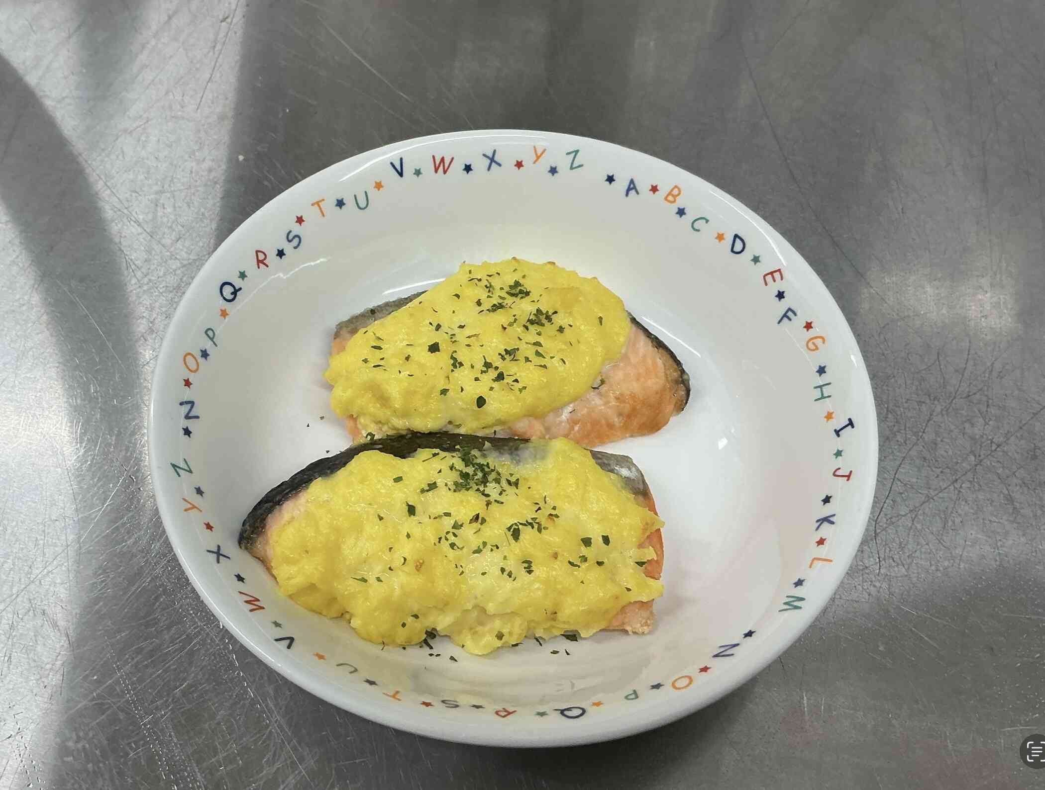 レシピ☆さけのコーンマヨ焼き☆
