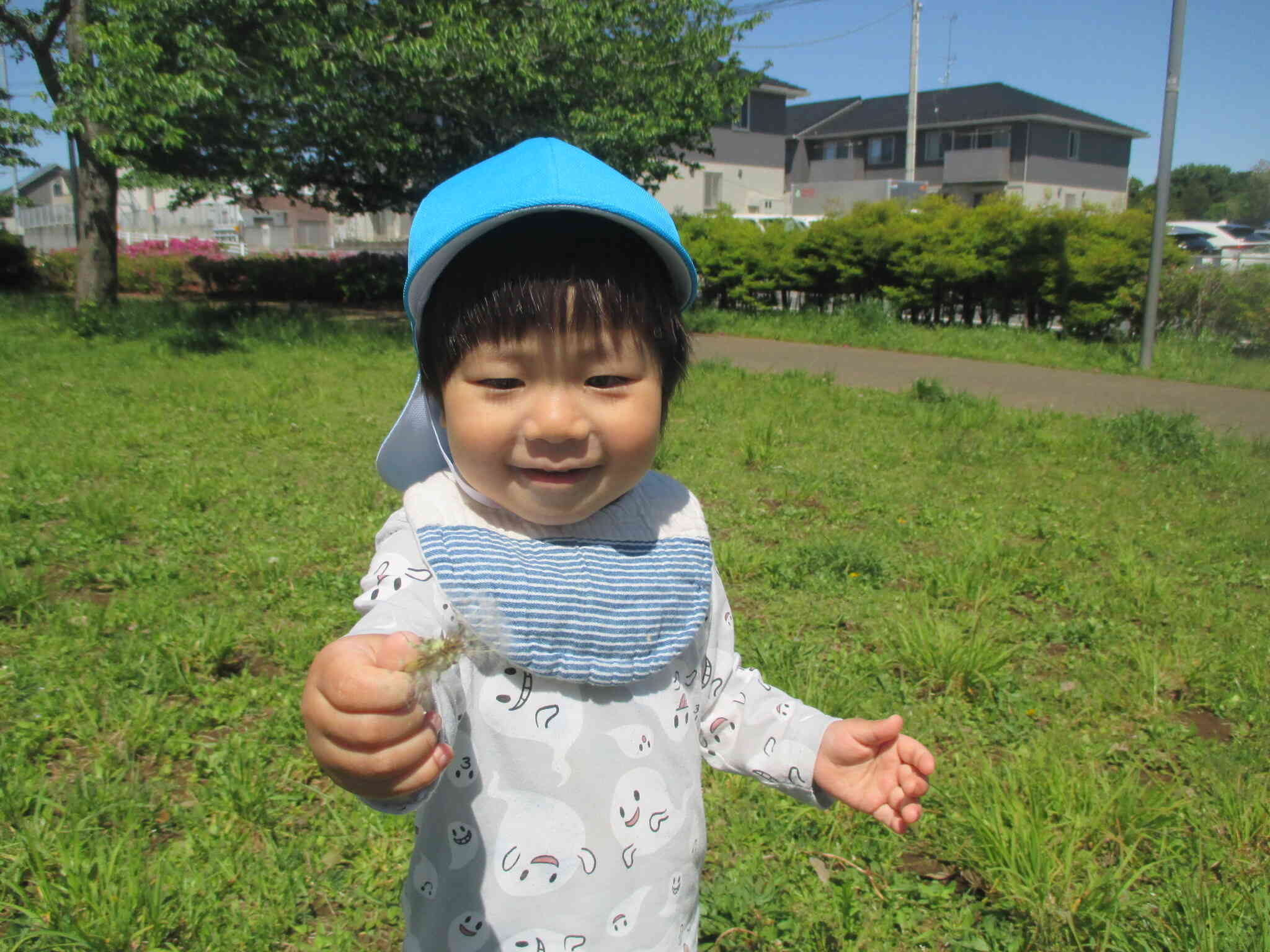 せんせい、みてみて！