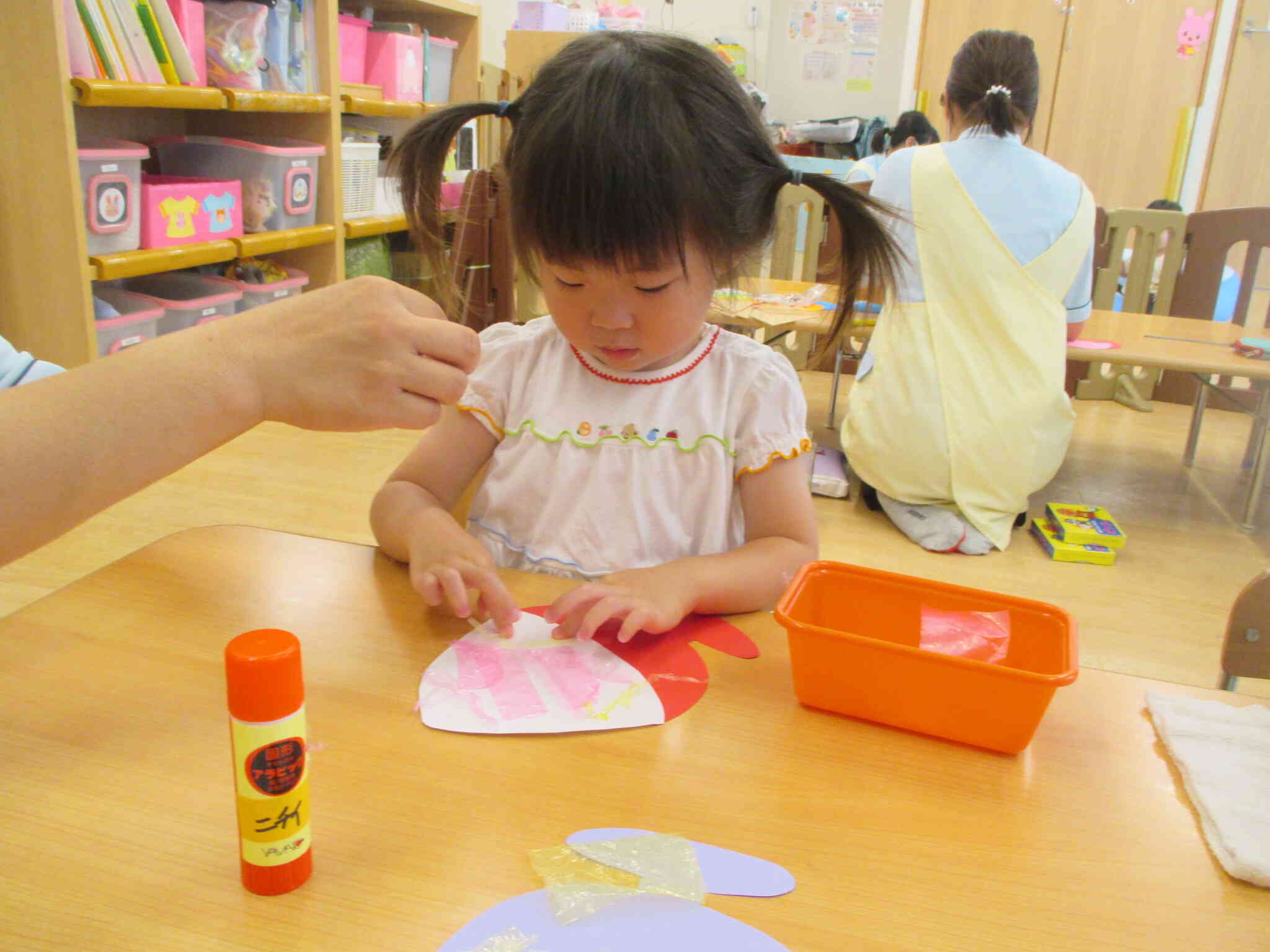 上手に貼れるかな・・・