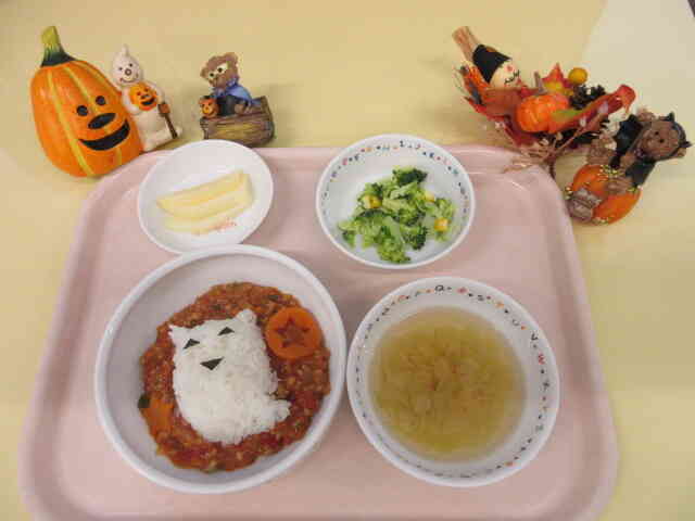 ハロウィンメニュー