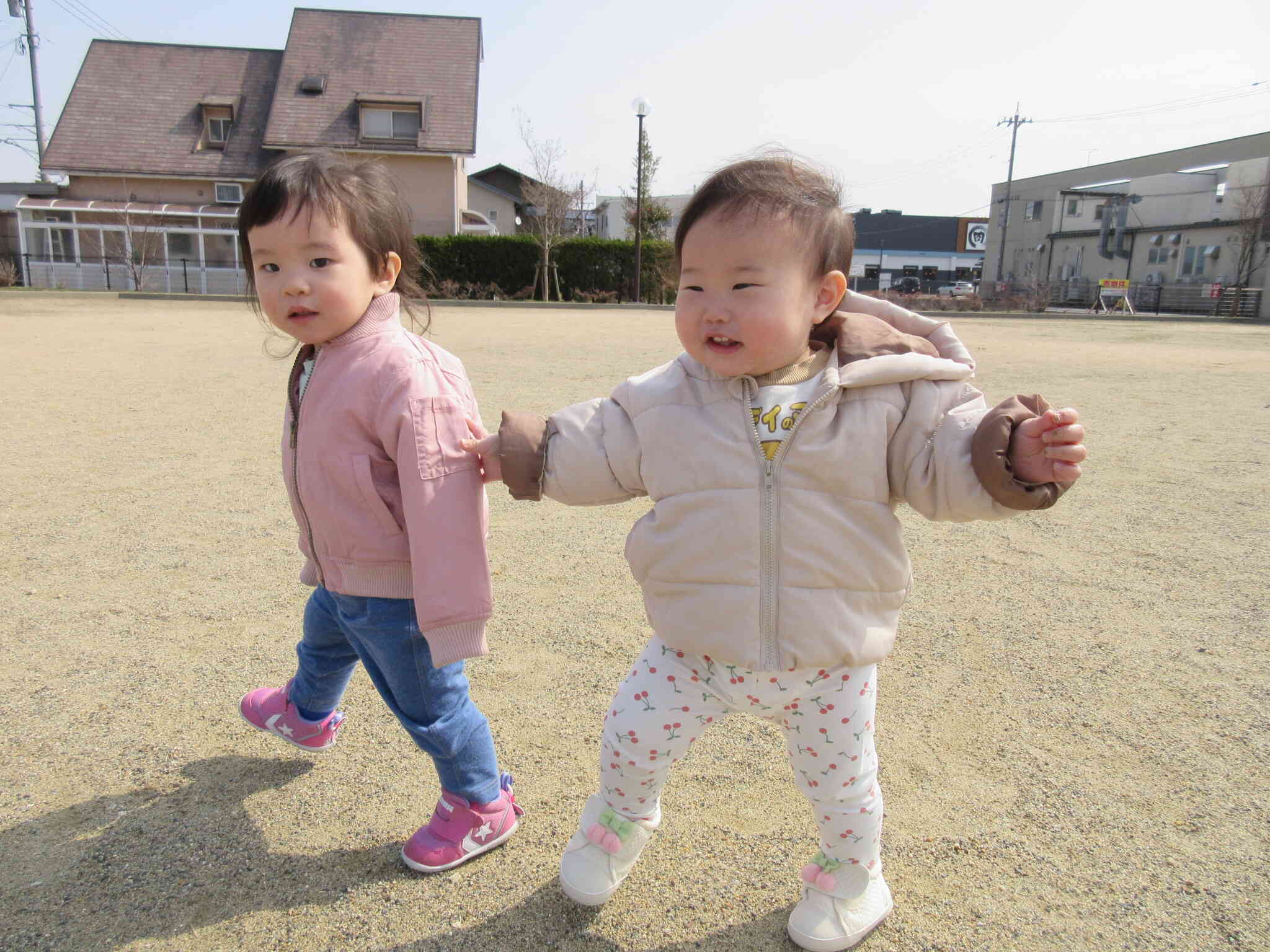 お散歩大好き！楽しいね！！