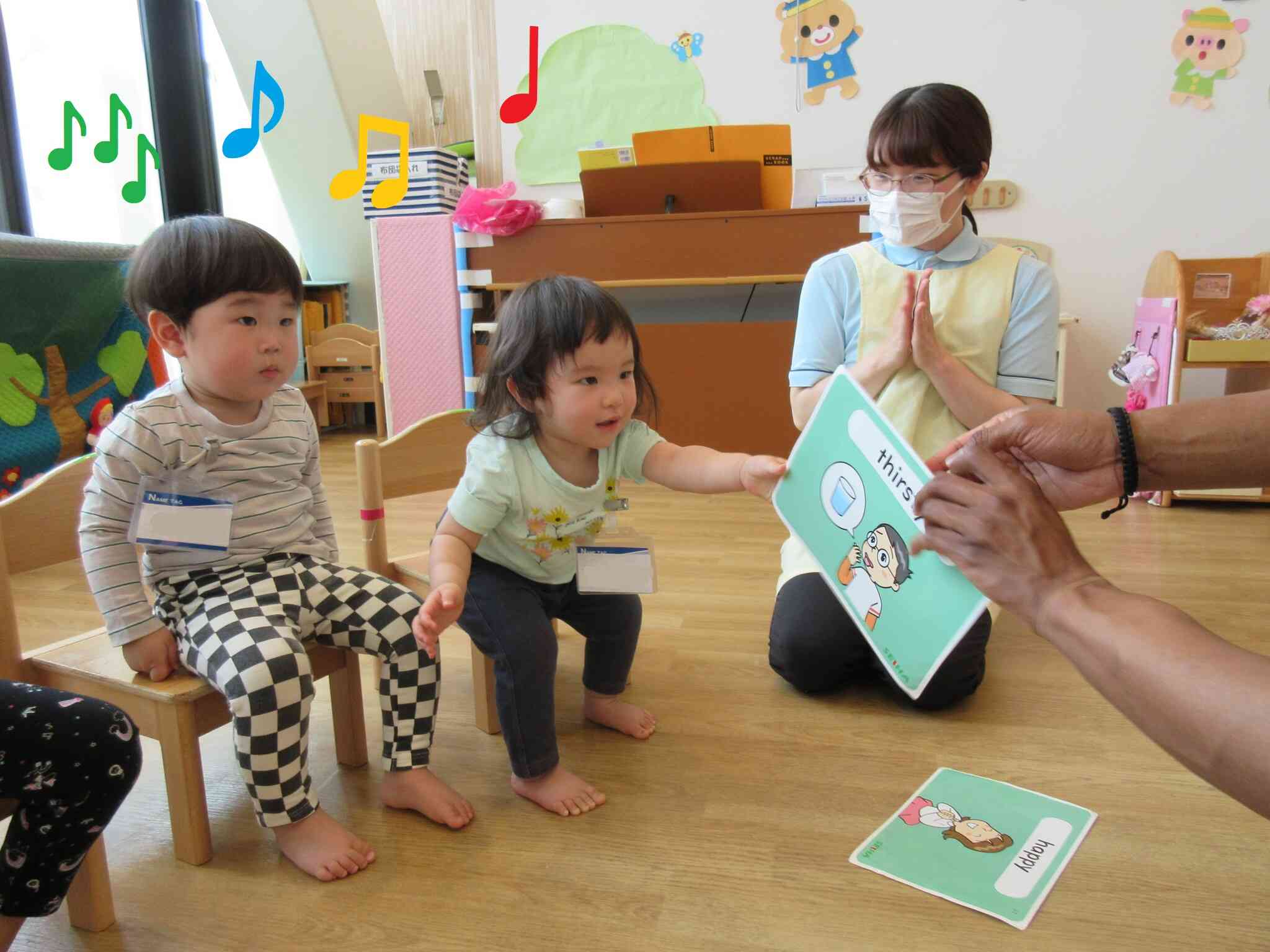 大好きな英語レッスンもやる気満々です！