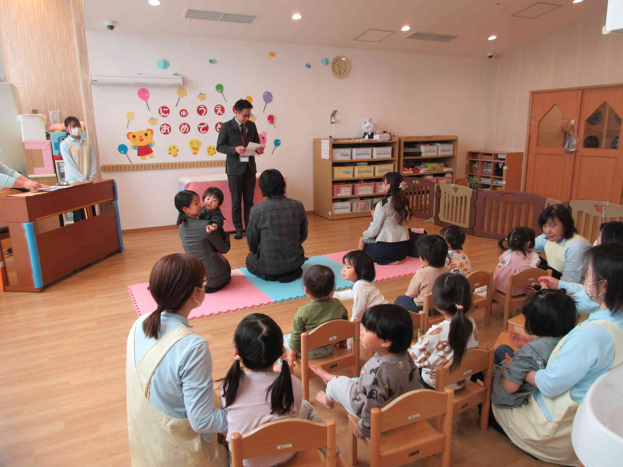 ご入園、ご進級おめでとうございます