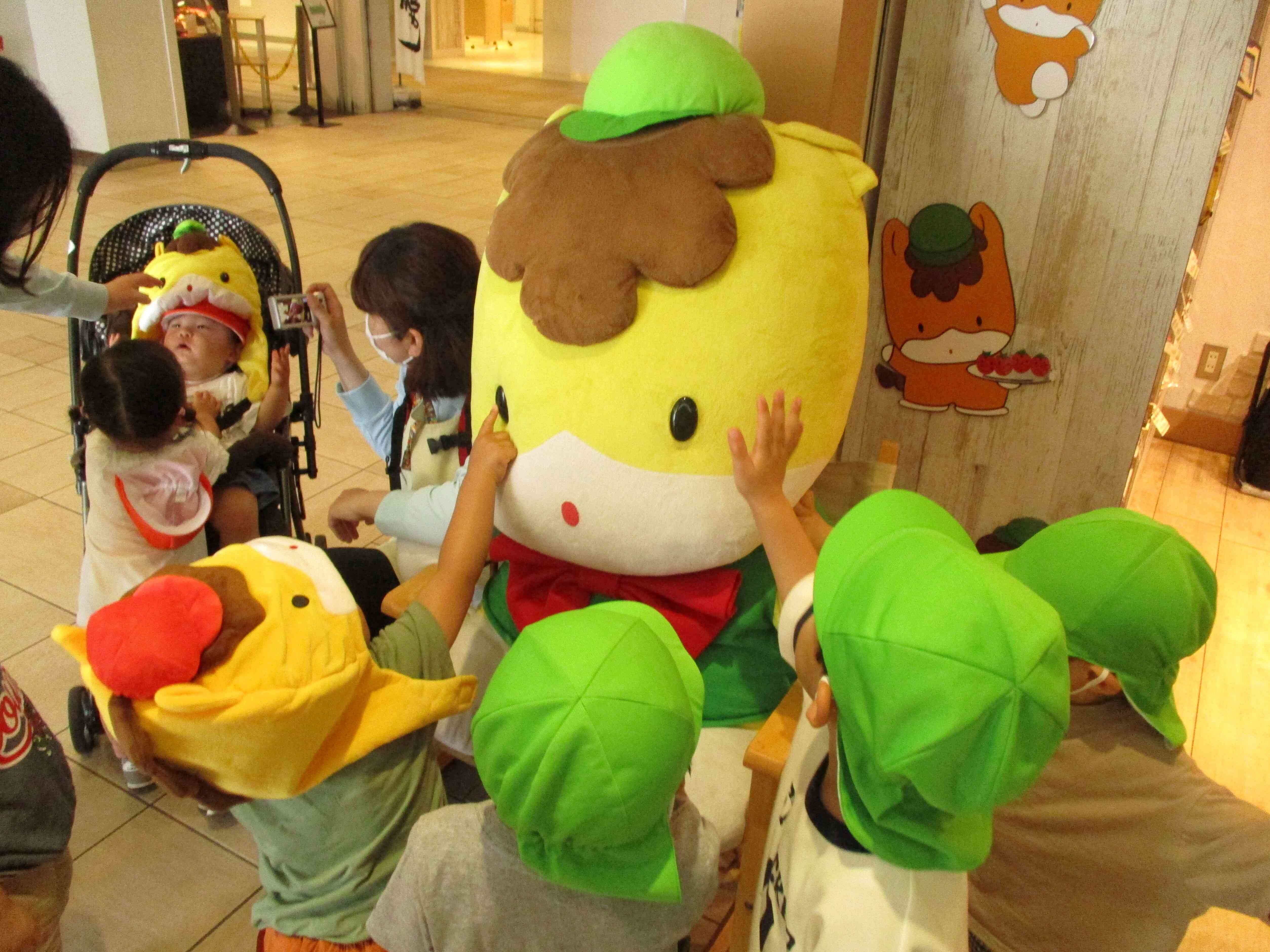 ぐんまちゃんに会えたー♡