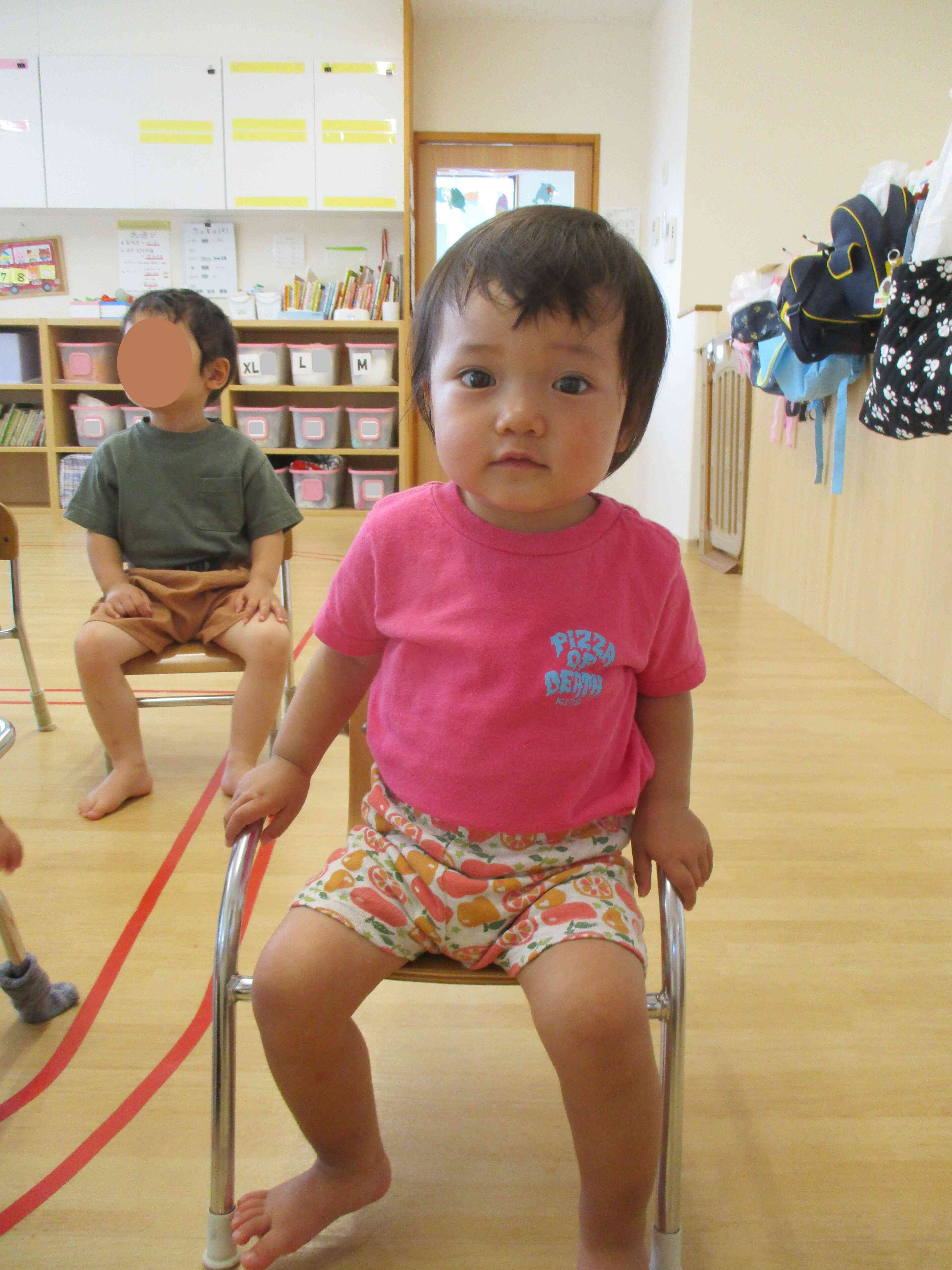 お椅子が大好き！