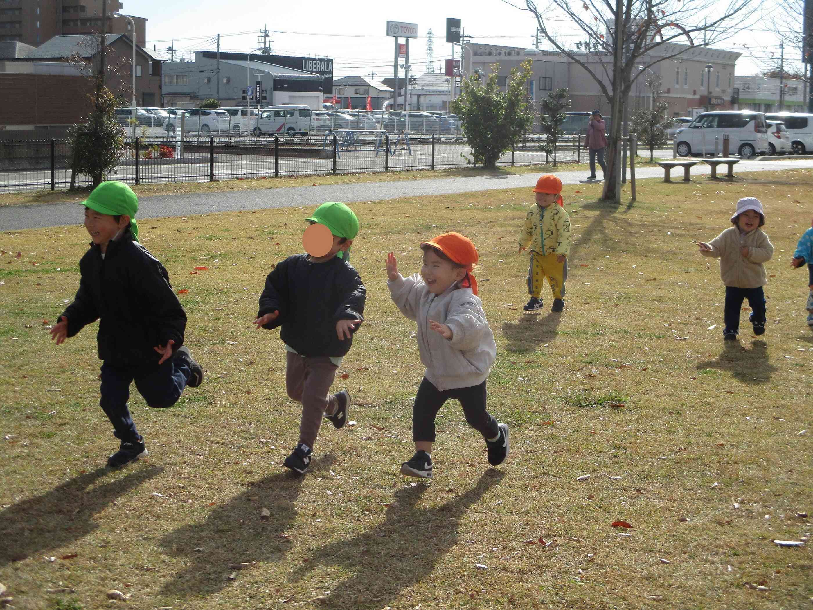 空っ風も何のその