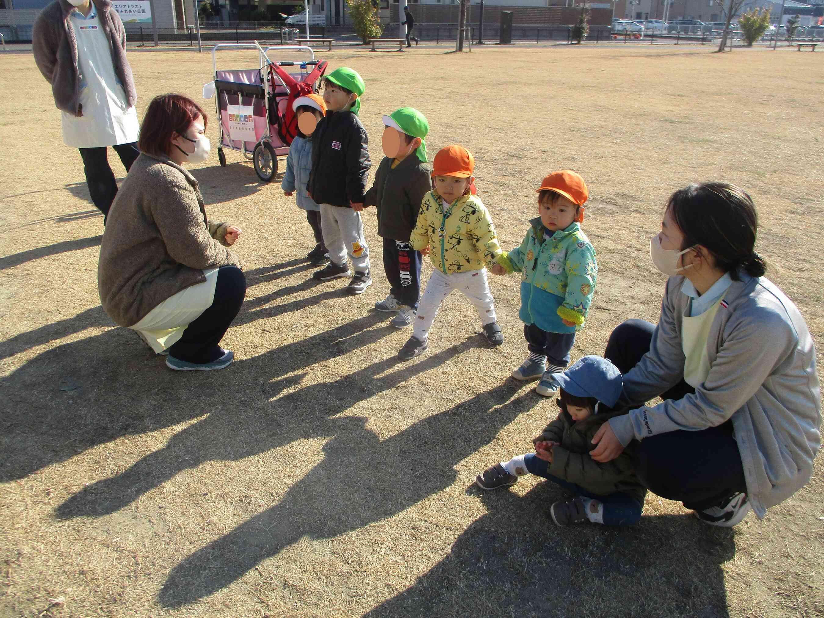 冬でも元気いっぱいです！