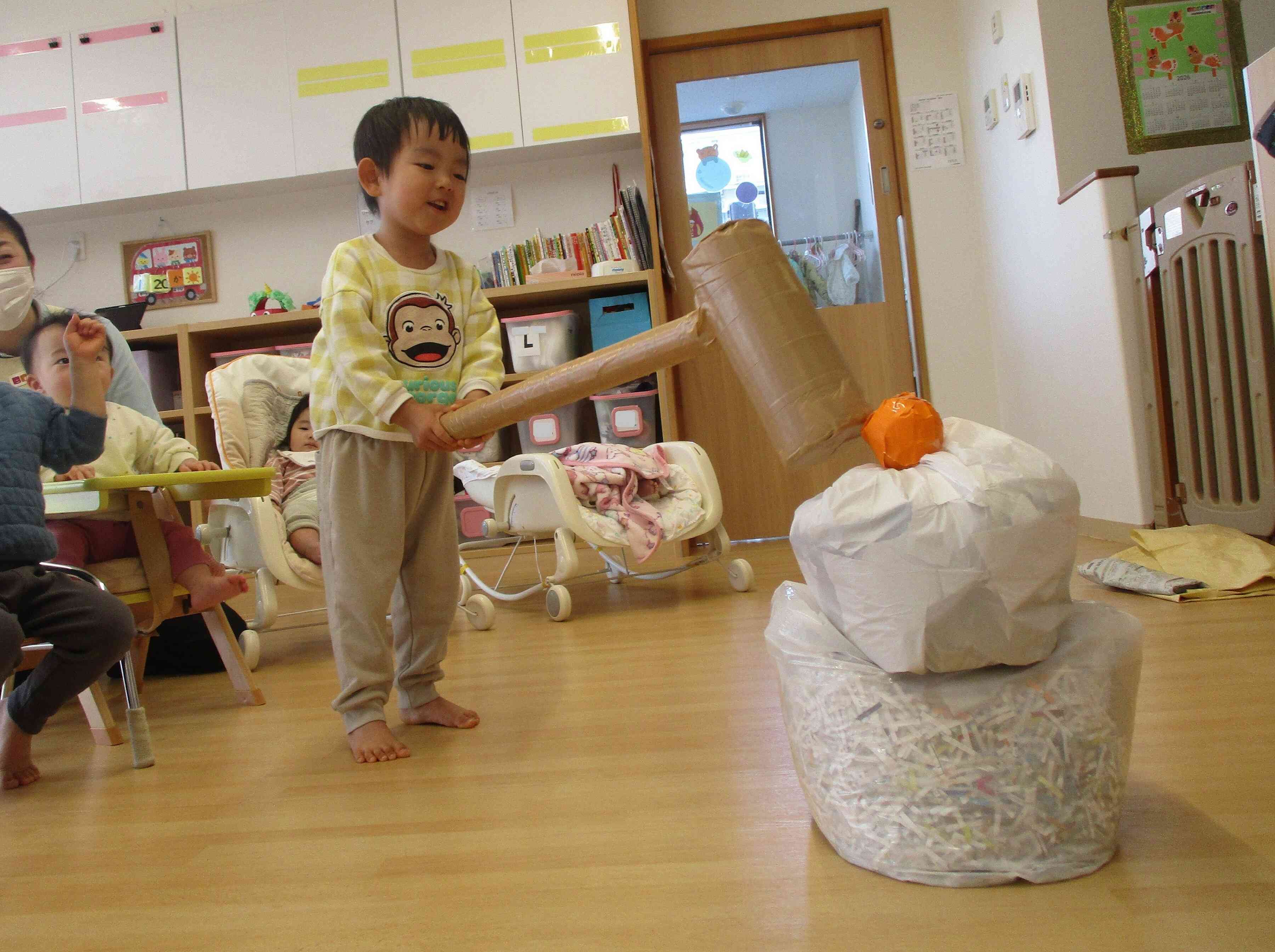 木槌の代わりに。。。