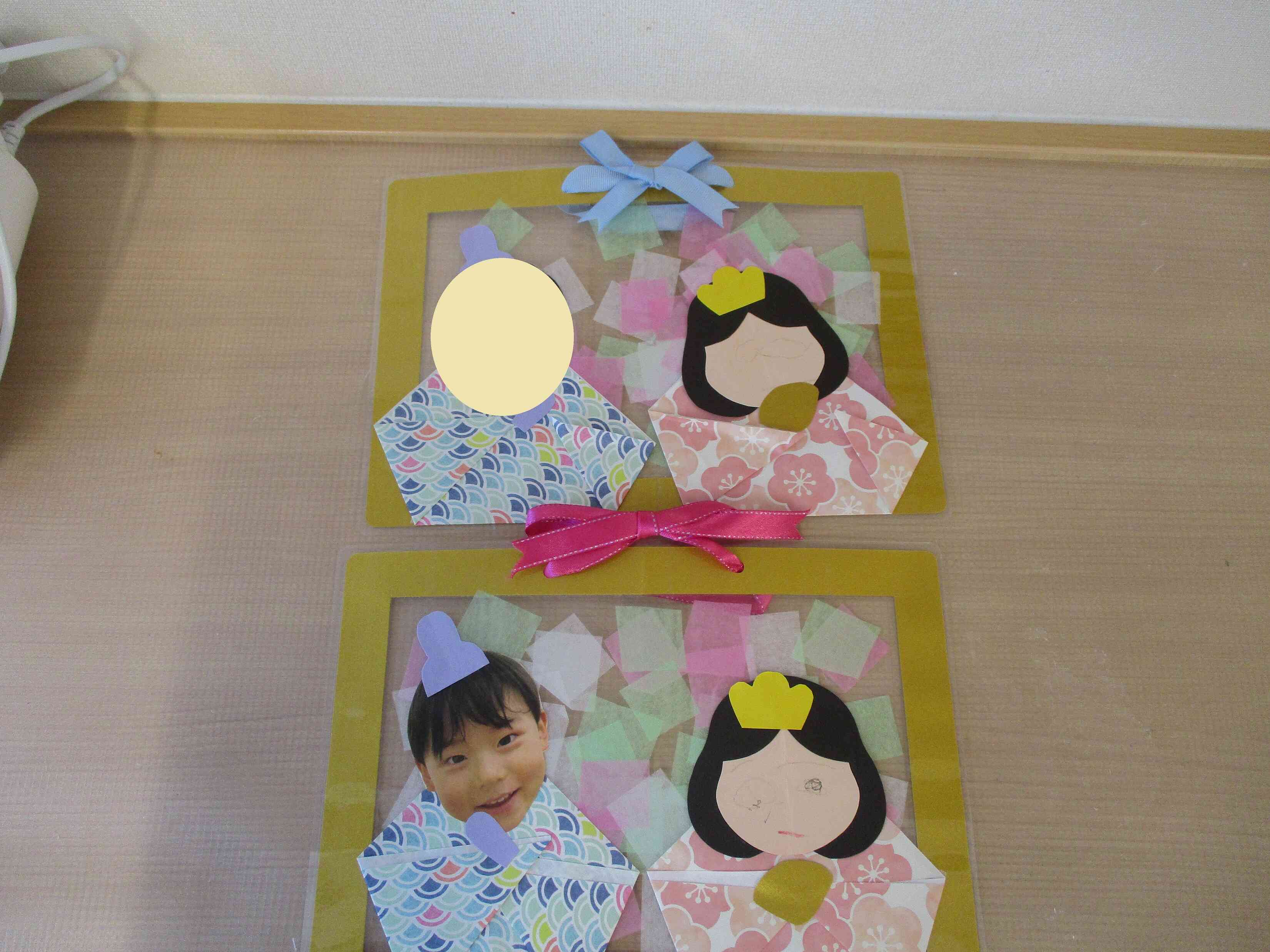 ひなまつり製作～2歳児クラス～