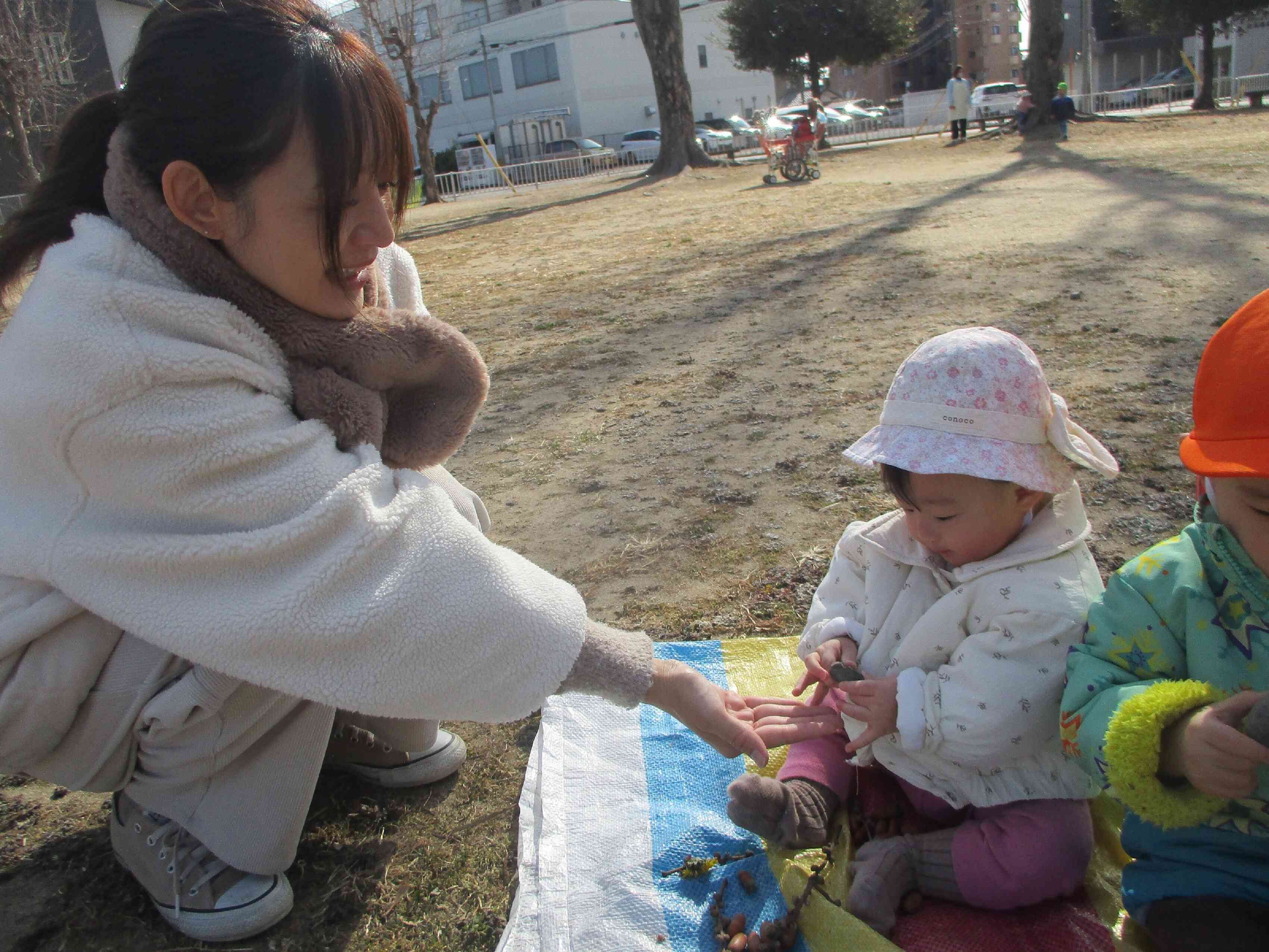 公園へ遊びに行きました。