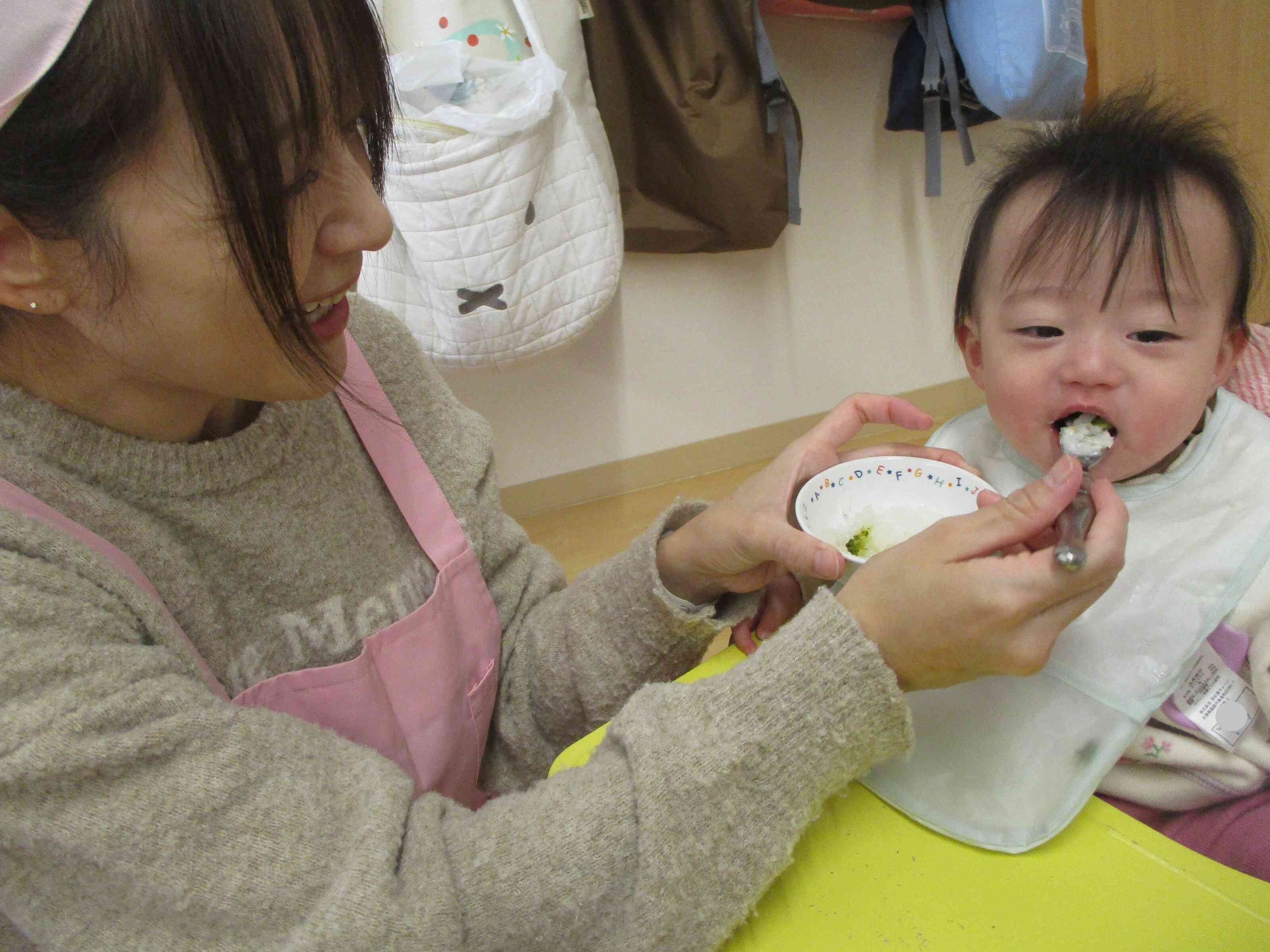 園でのお食事はいかがでしょうか。