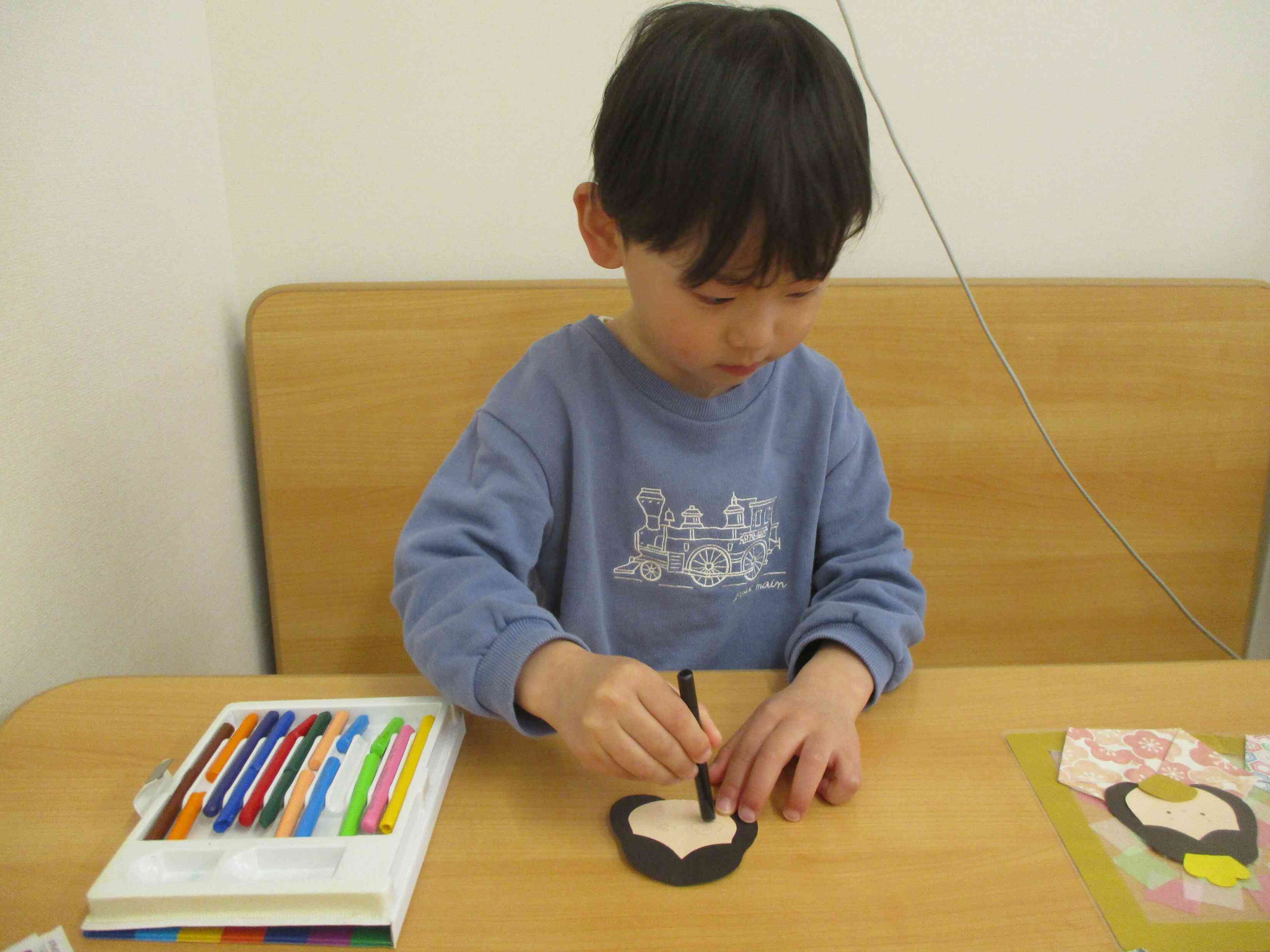 見本をよ～く見ながら。。。