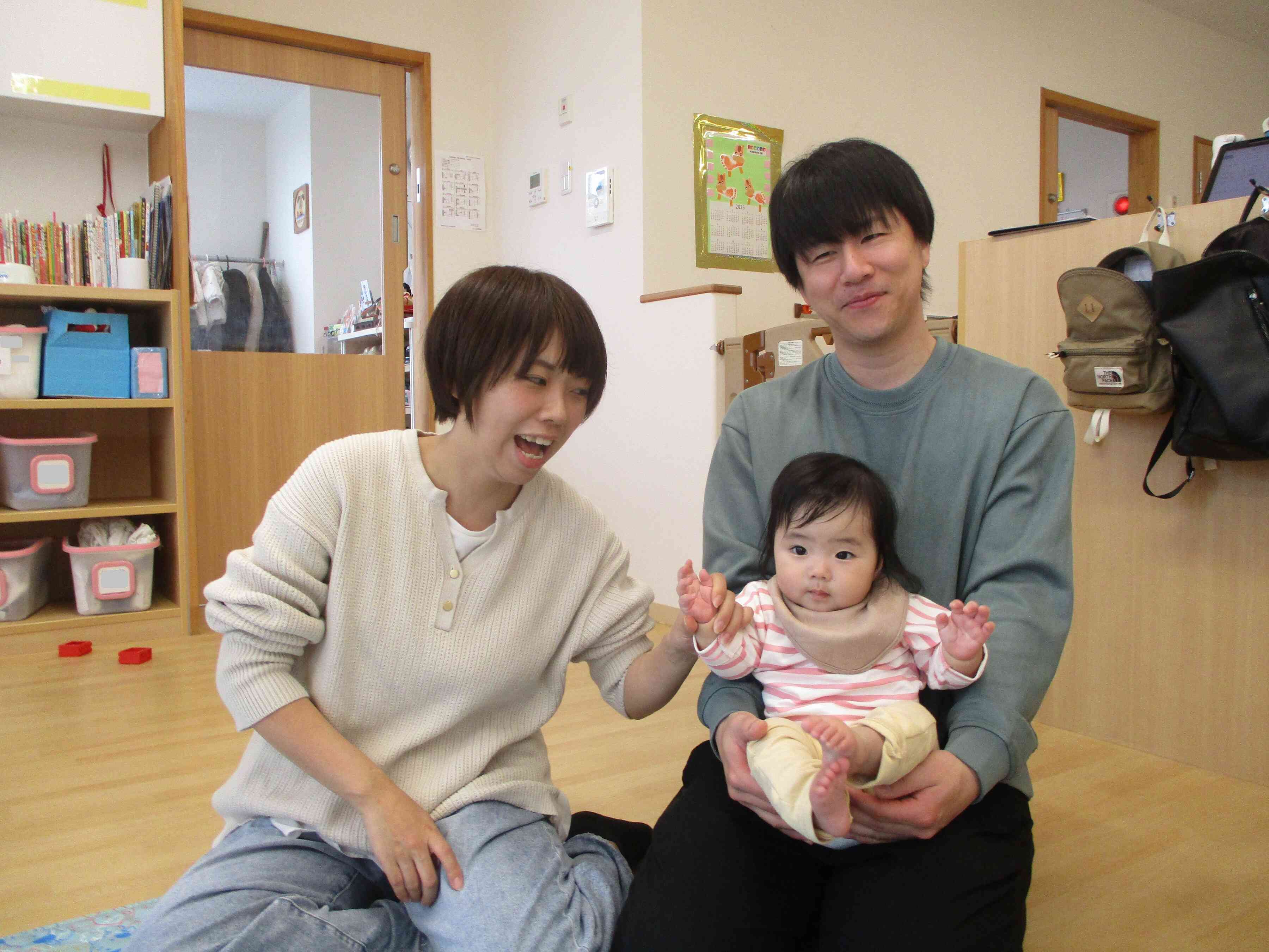 保育参加を行いました