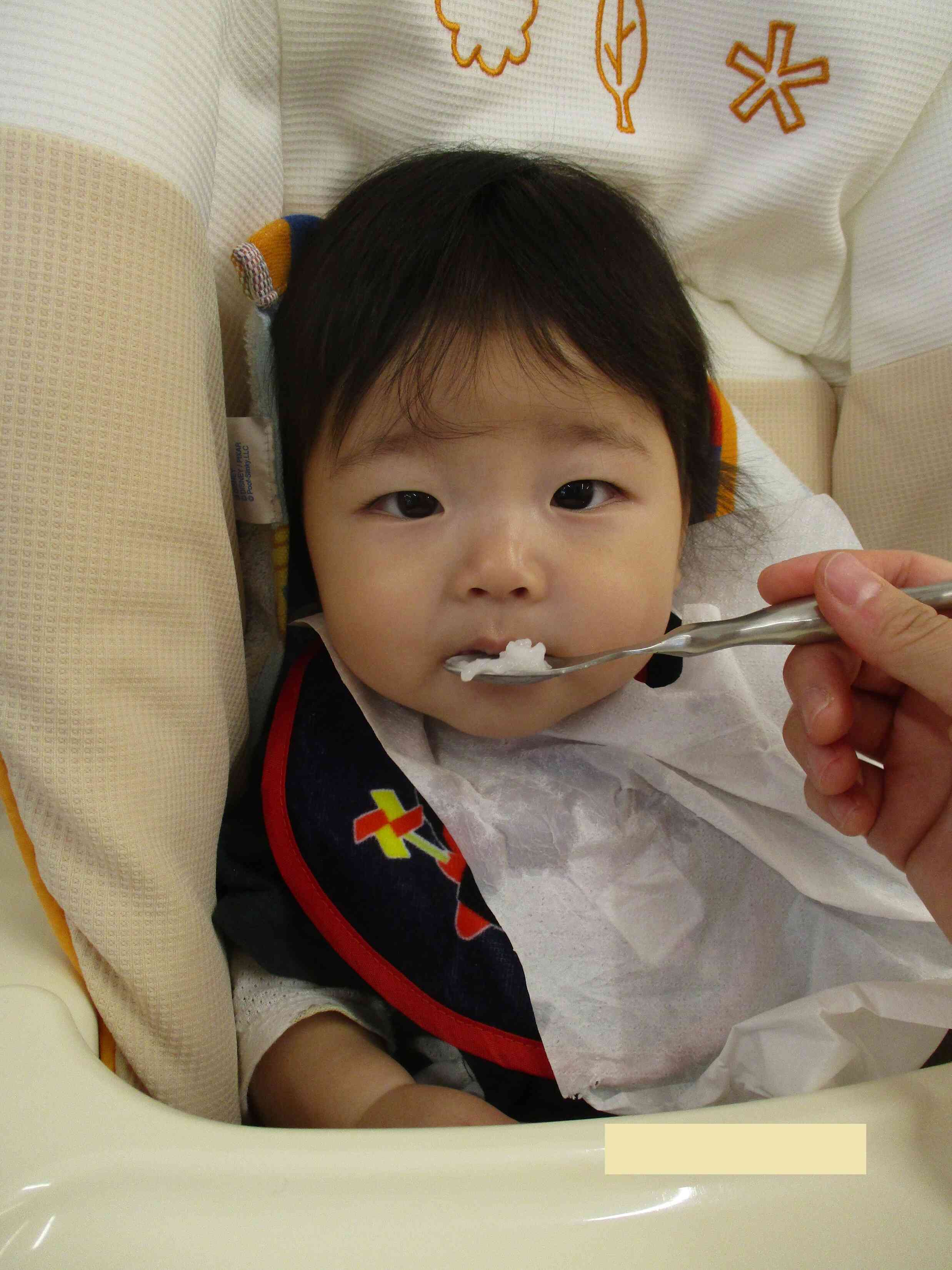 離乳食を開始しました!