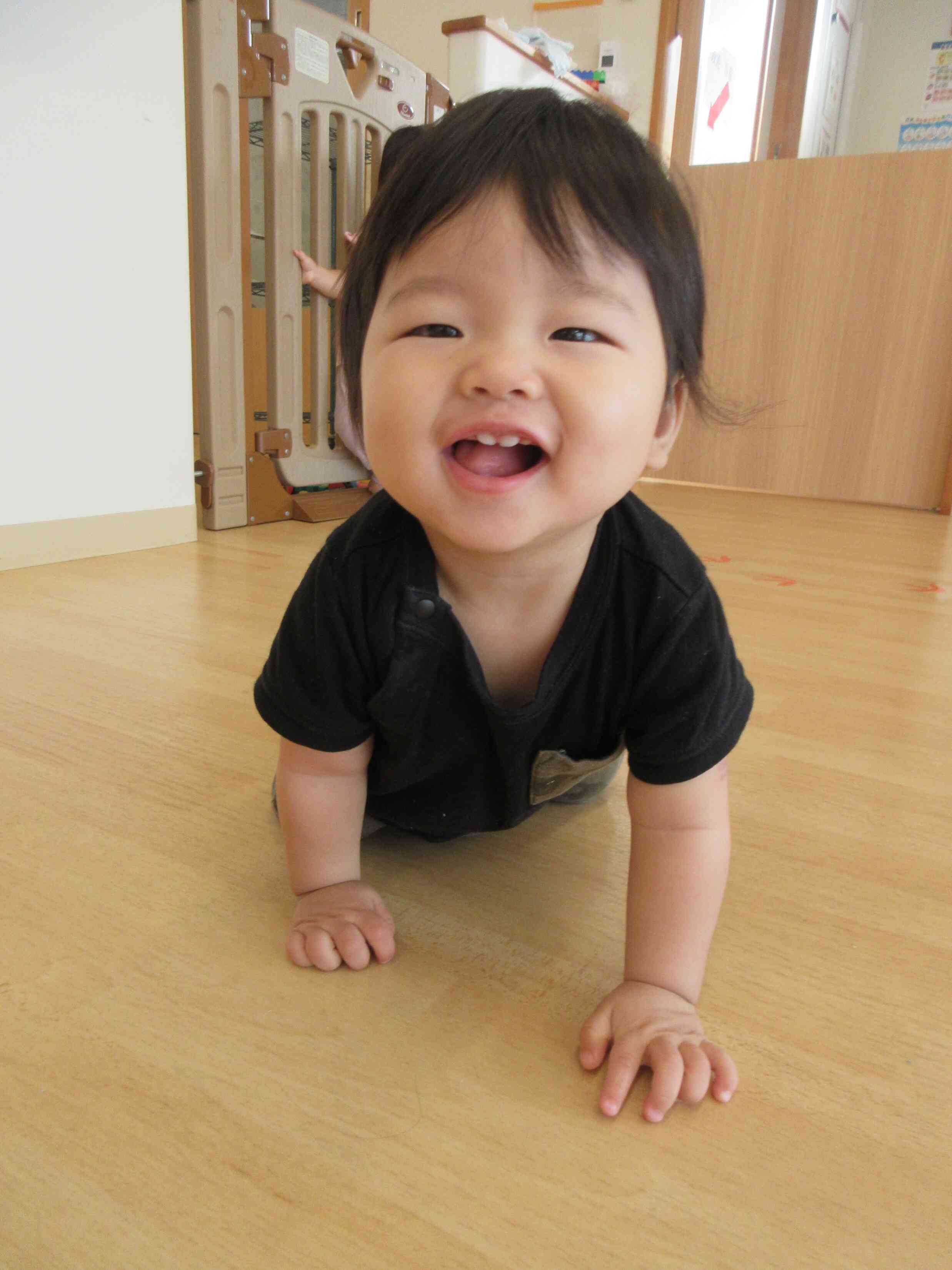 こんなことが出来るようになったよ！～０歳児クラス～