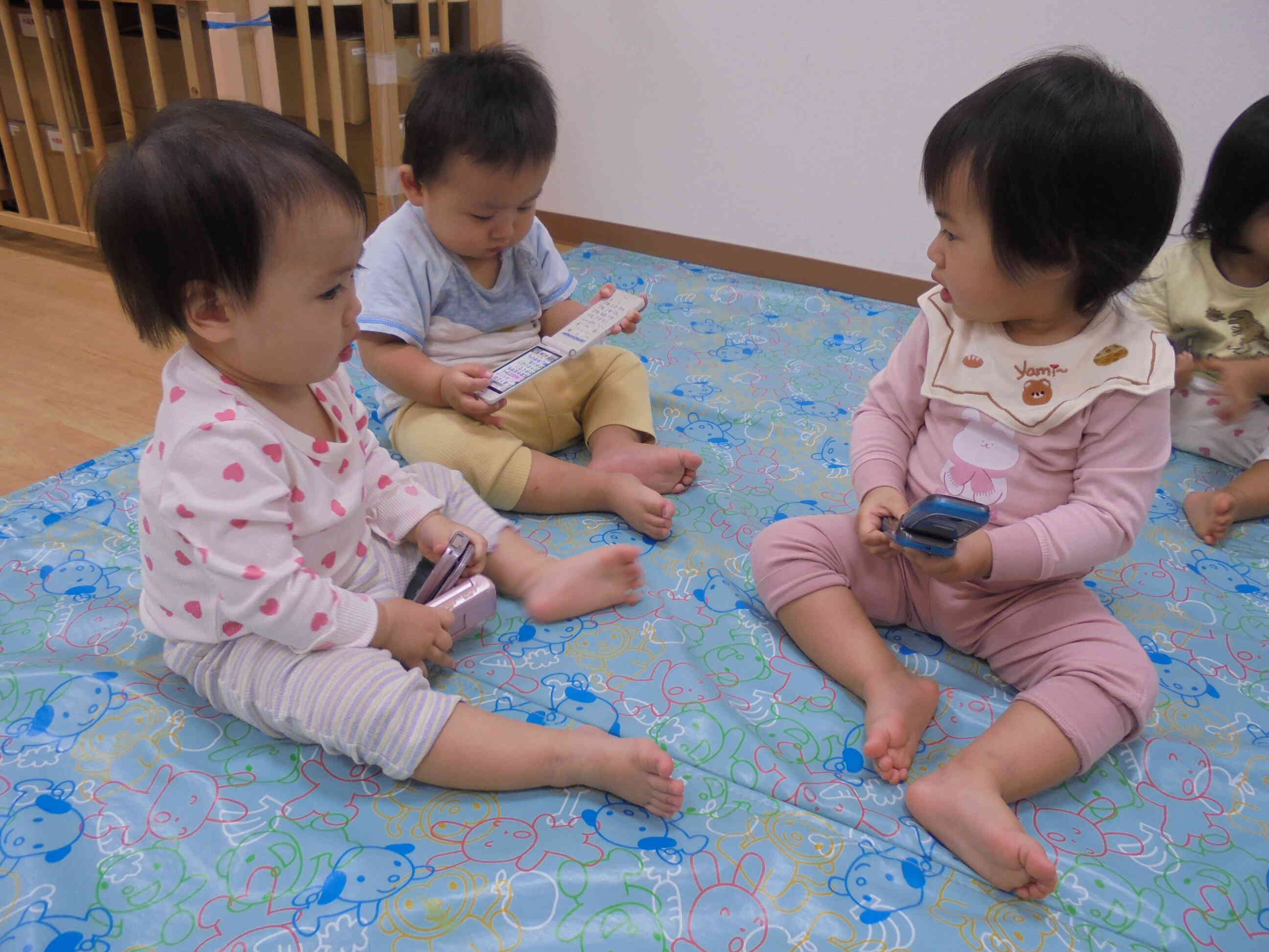 電話遊び☆ひよこ組☆