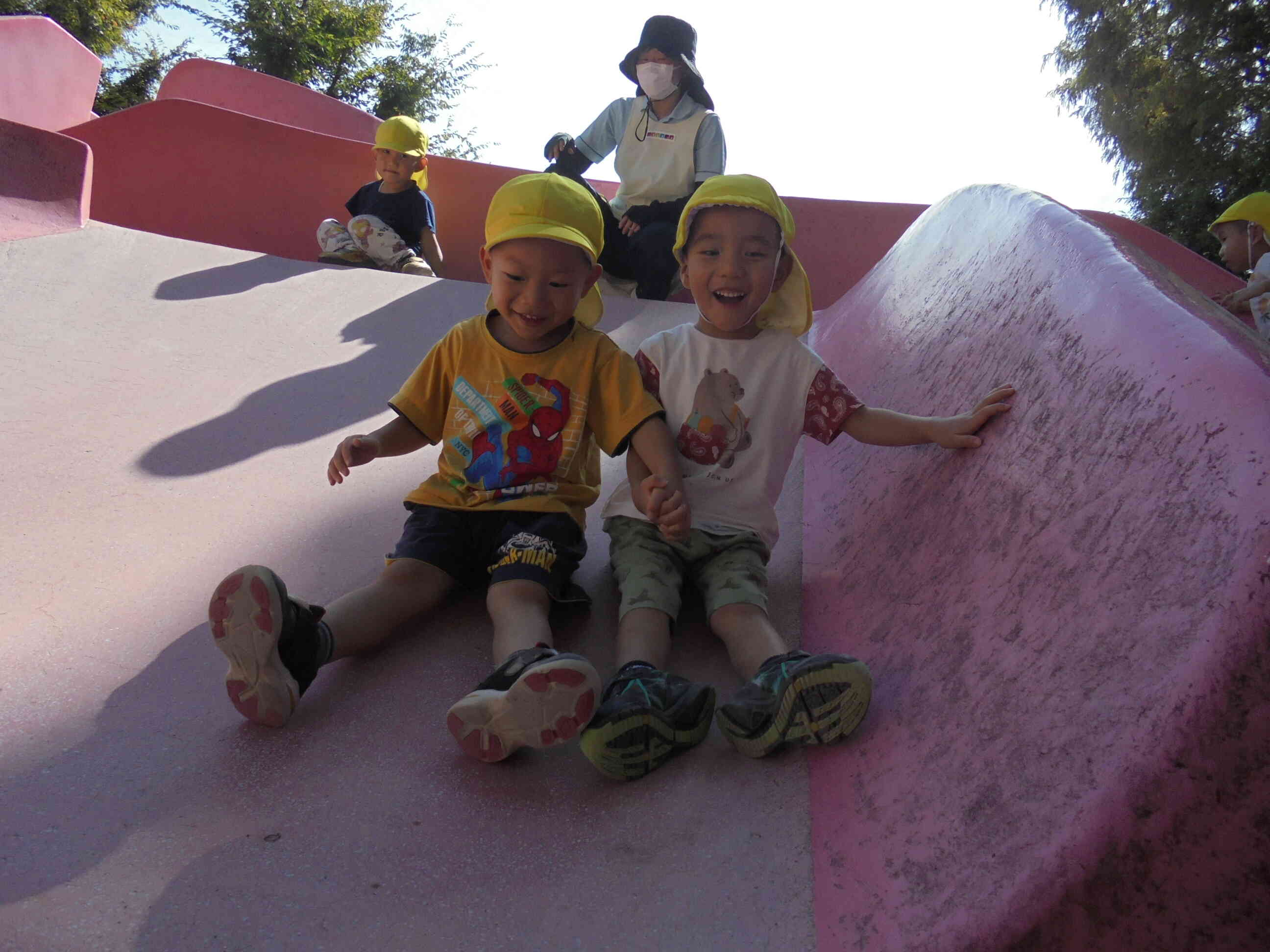 うさぎ組のみんなで公園に行ったよ☆