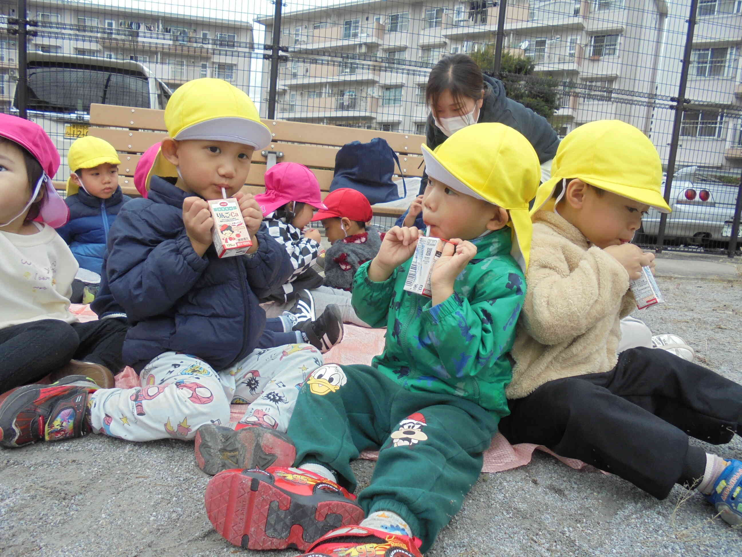 お楽しみのジュース☆