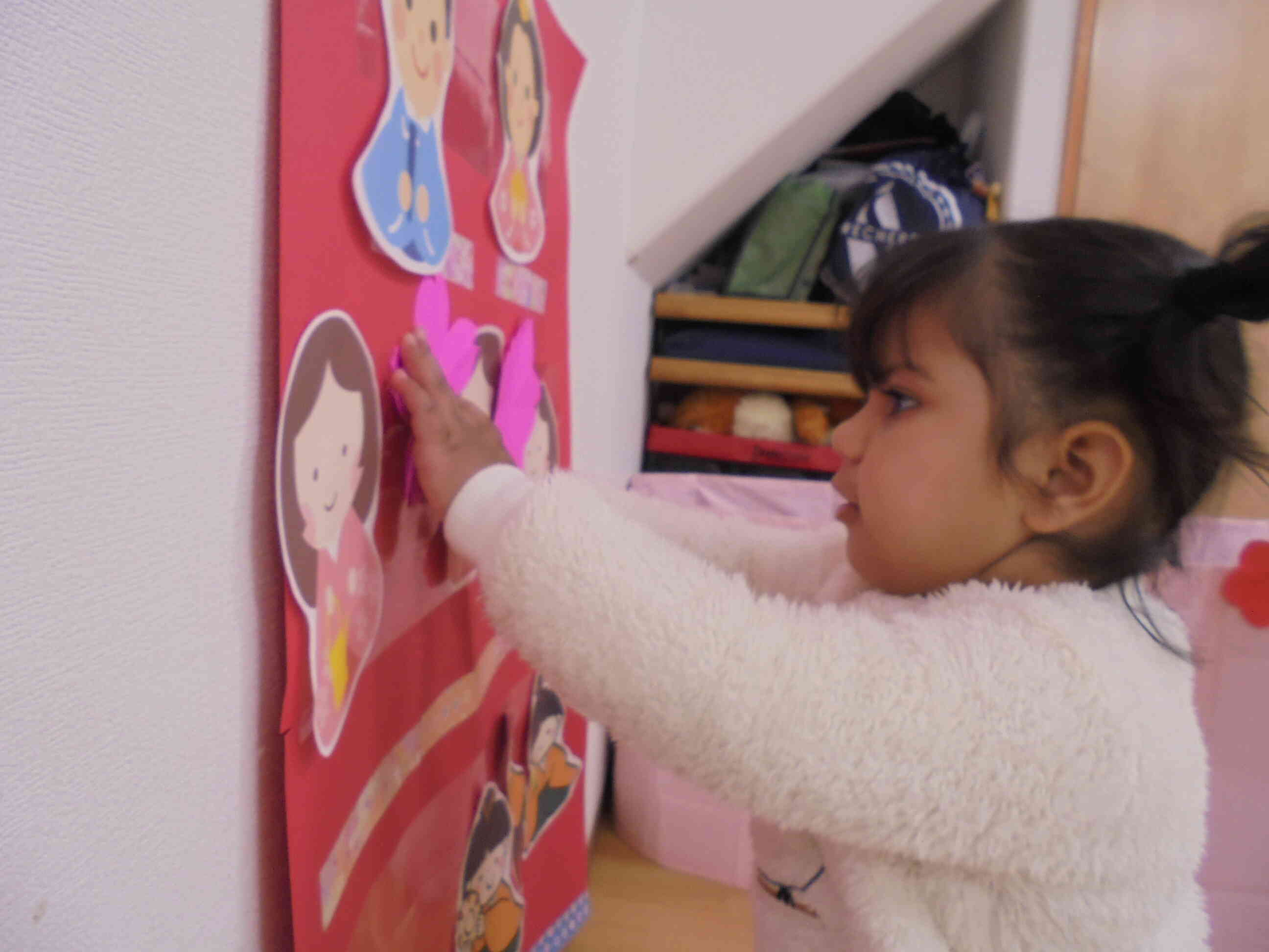 お花をあげましょ桃の花～✿