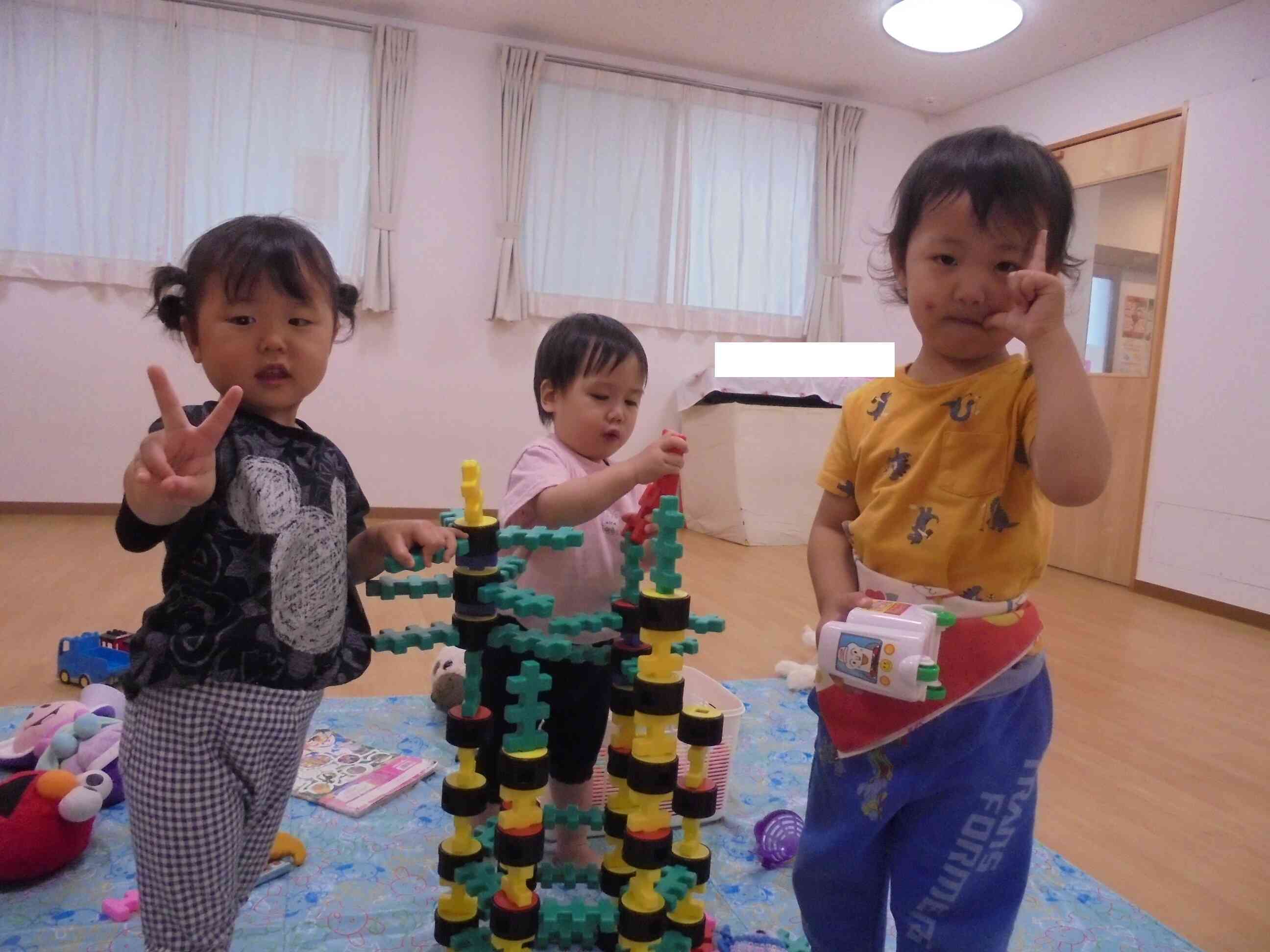 ☆ソフトブロック遊び☆