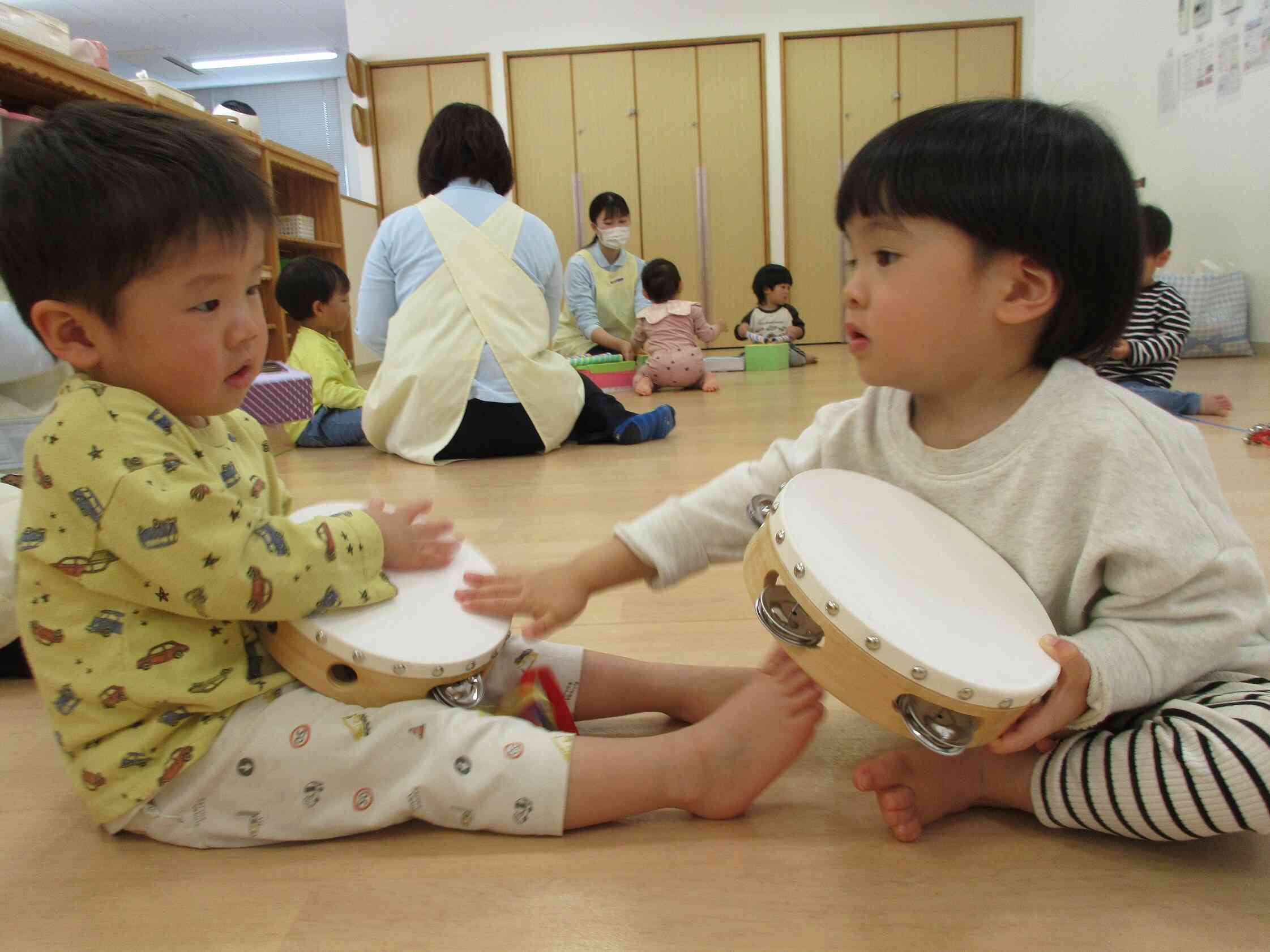 同じ楽器だね。