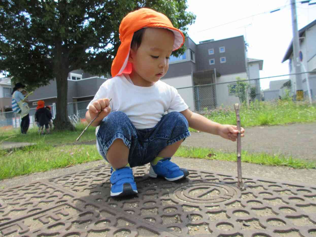 この模様が気になるんだ。