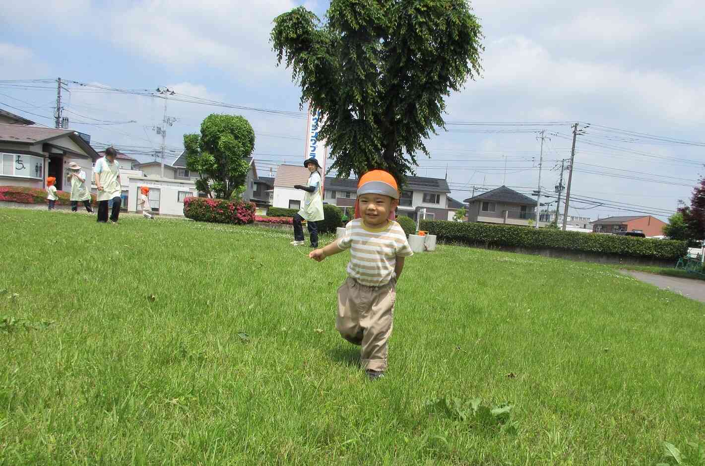 よーいドン。