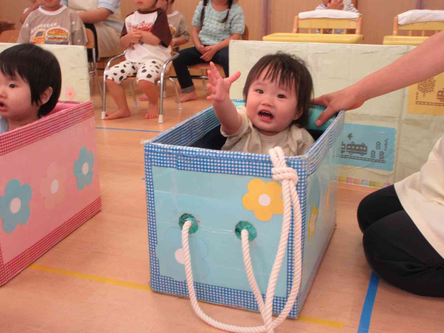 お返事「はーい」