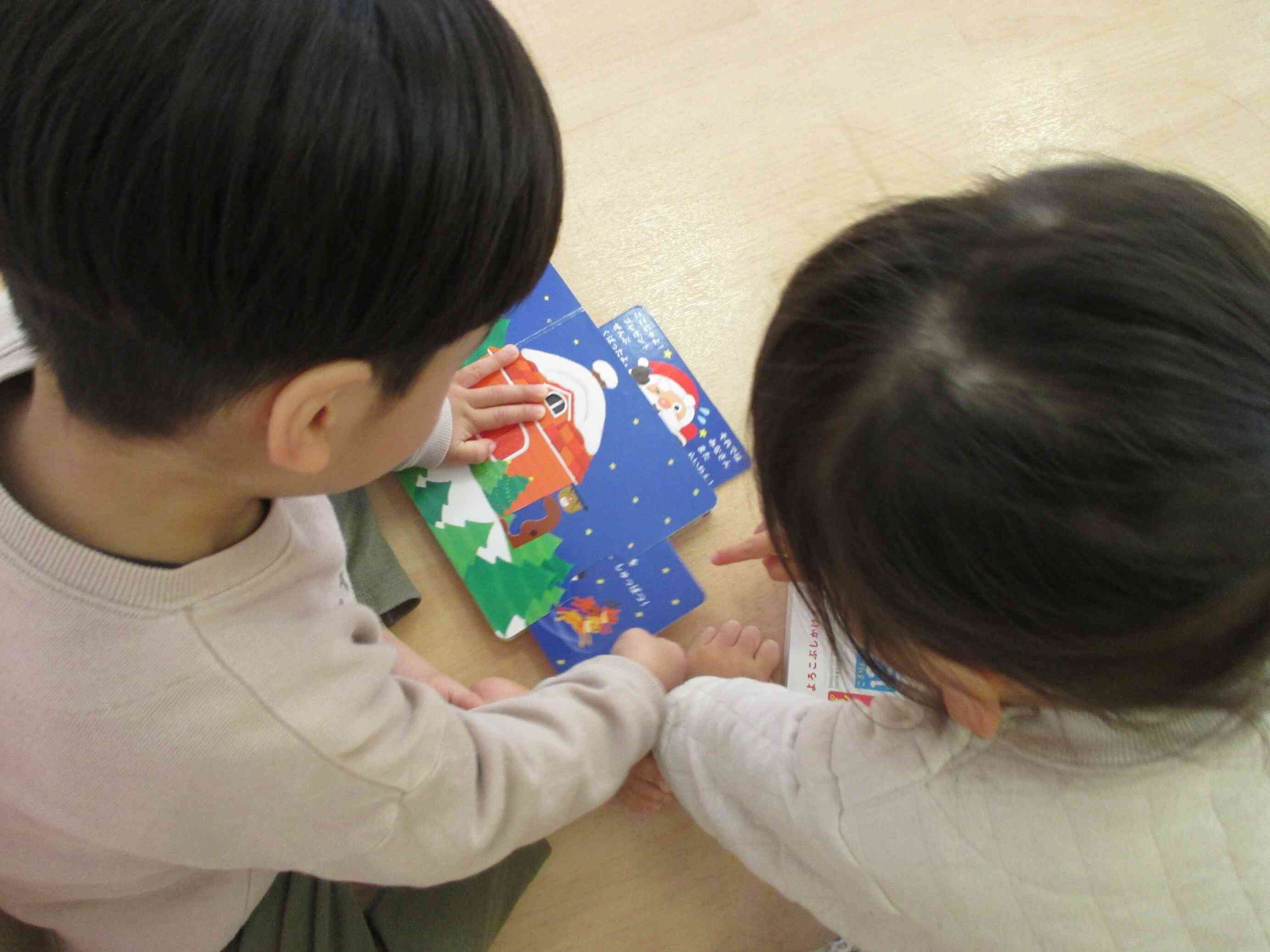 サンタさんに会いたいね♪