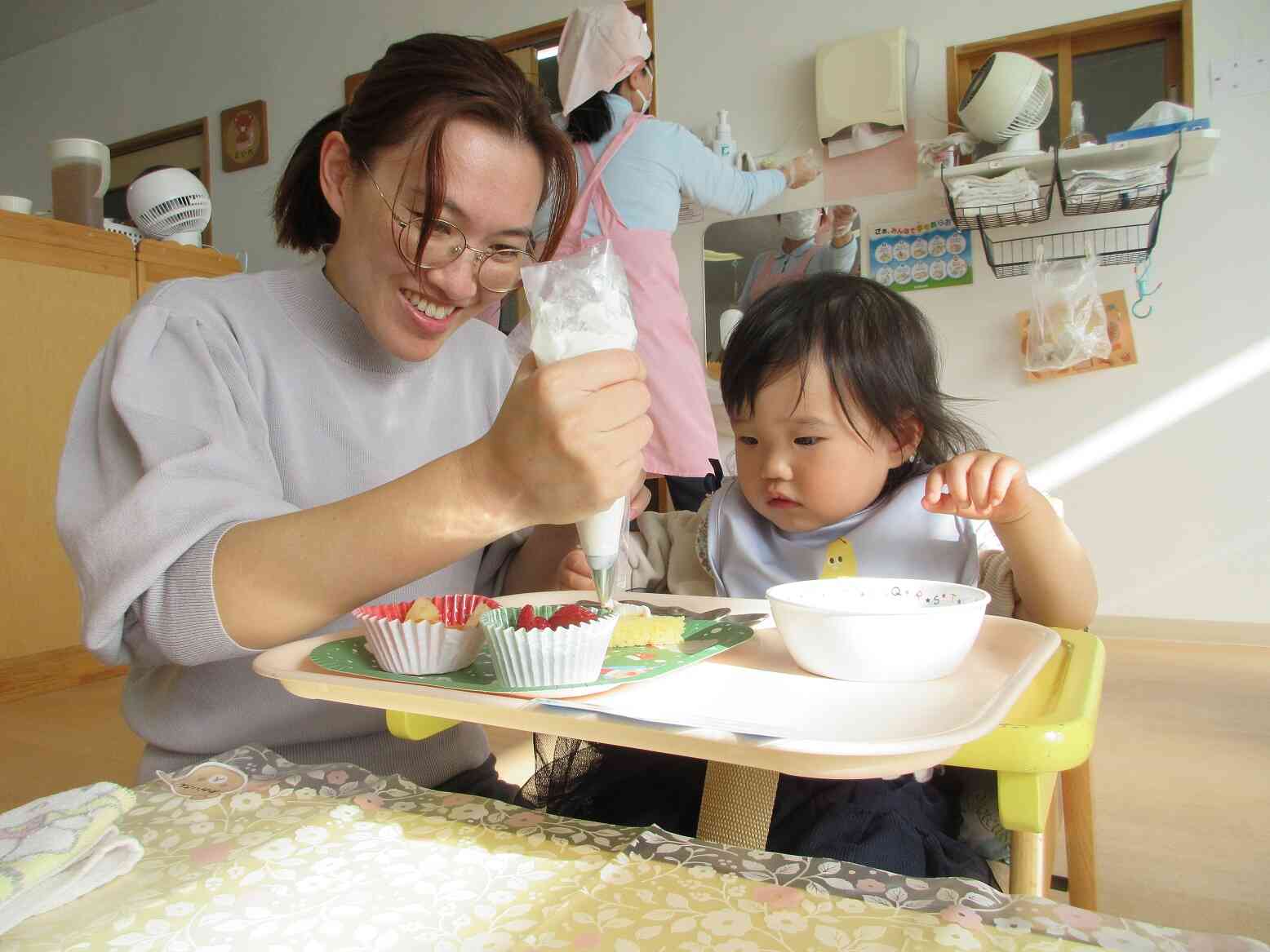 クリスマス会 0歳児(ひよこ組)①