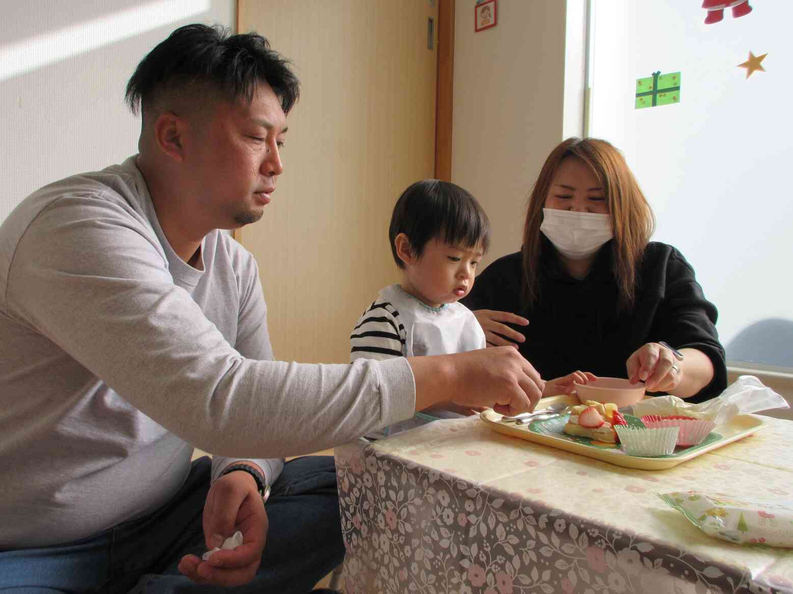 みんなと一緒、嬉しいね。