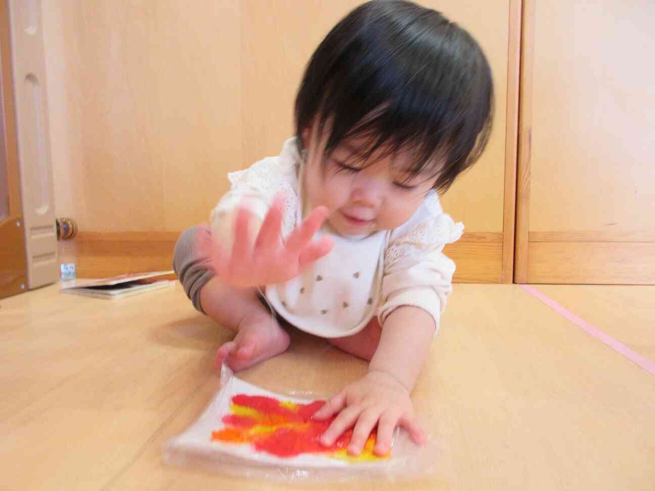 両手でトントン♪