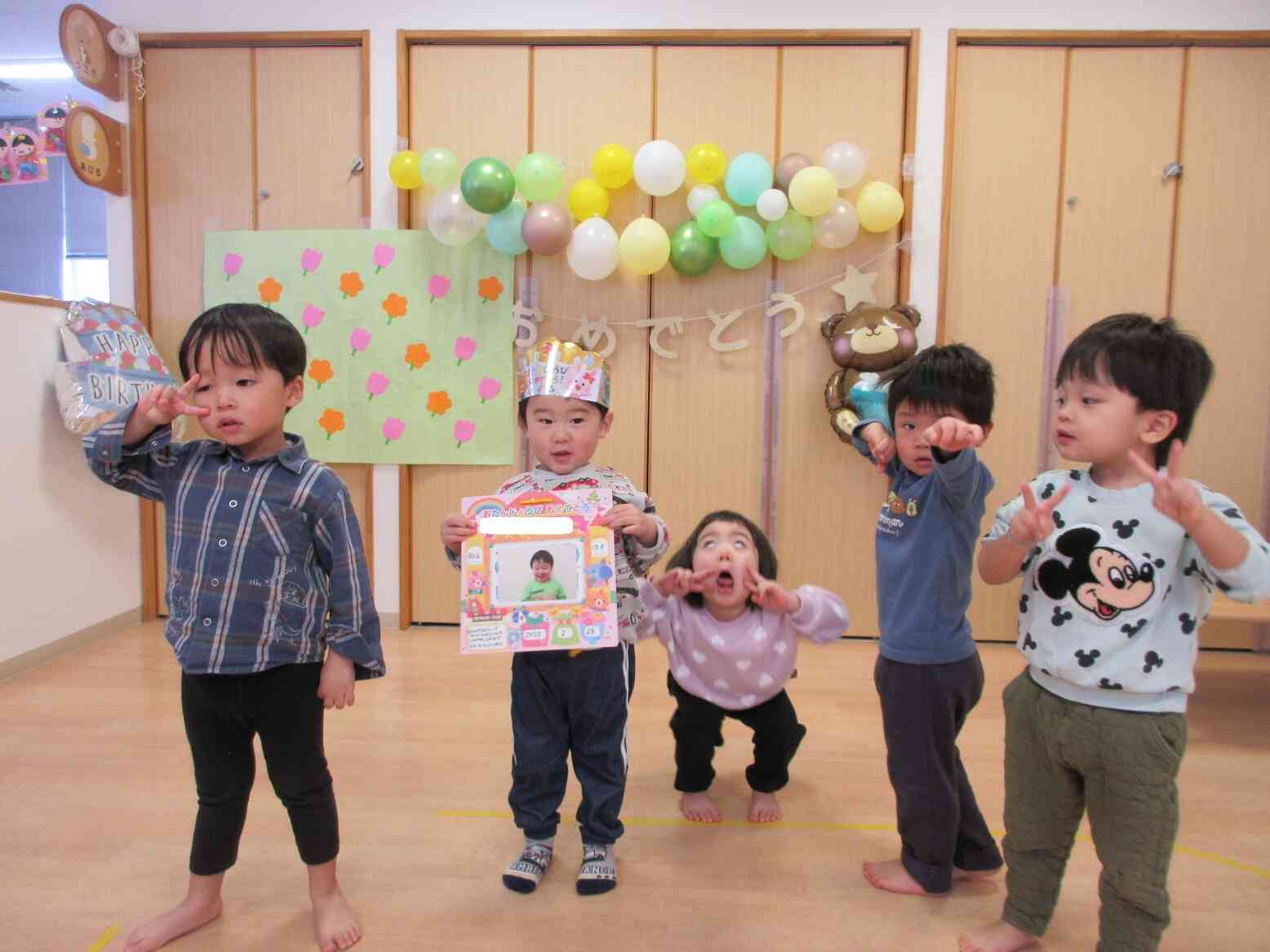 皆でお祝い!(^^)!