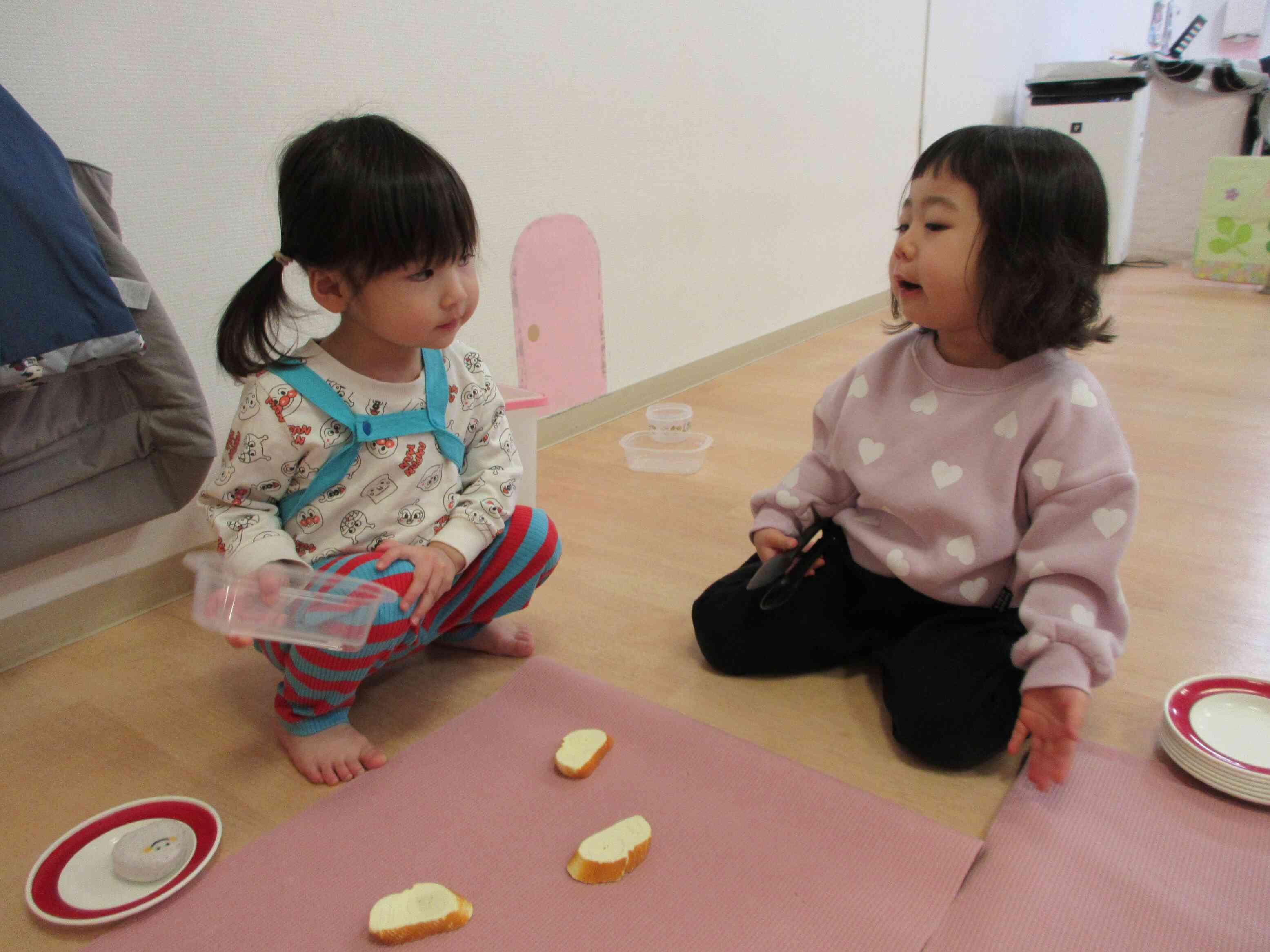 お菓子屋さんになりきり♪