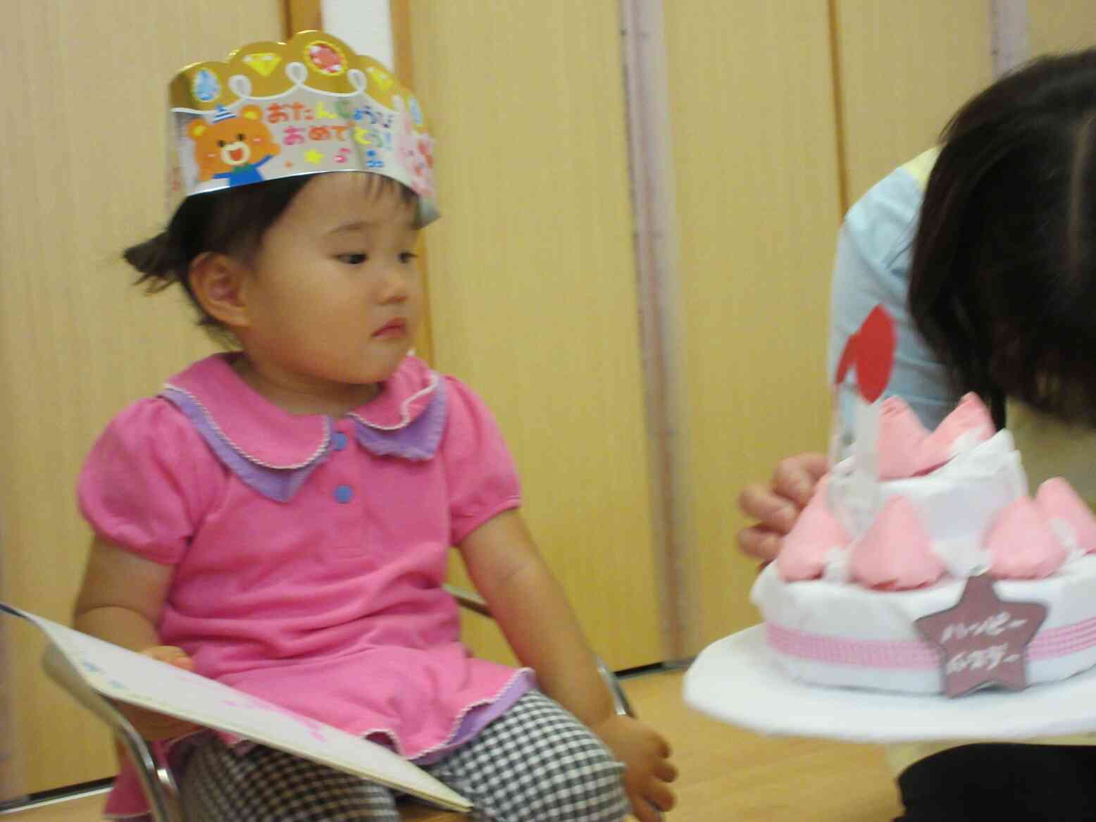 ケーキでお祝いしましょう♪
