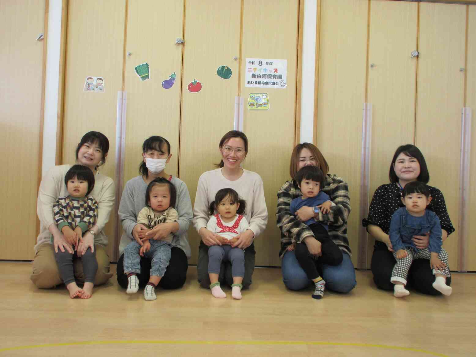 １歳児クラス「給食試食会」