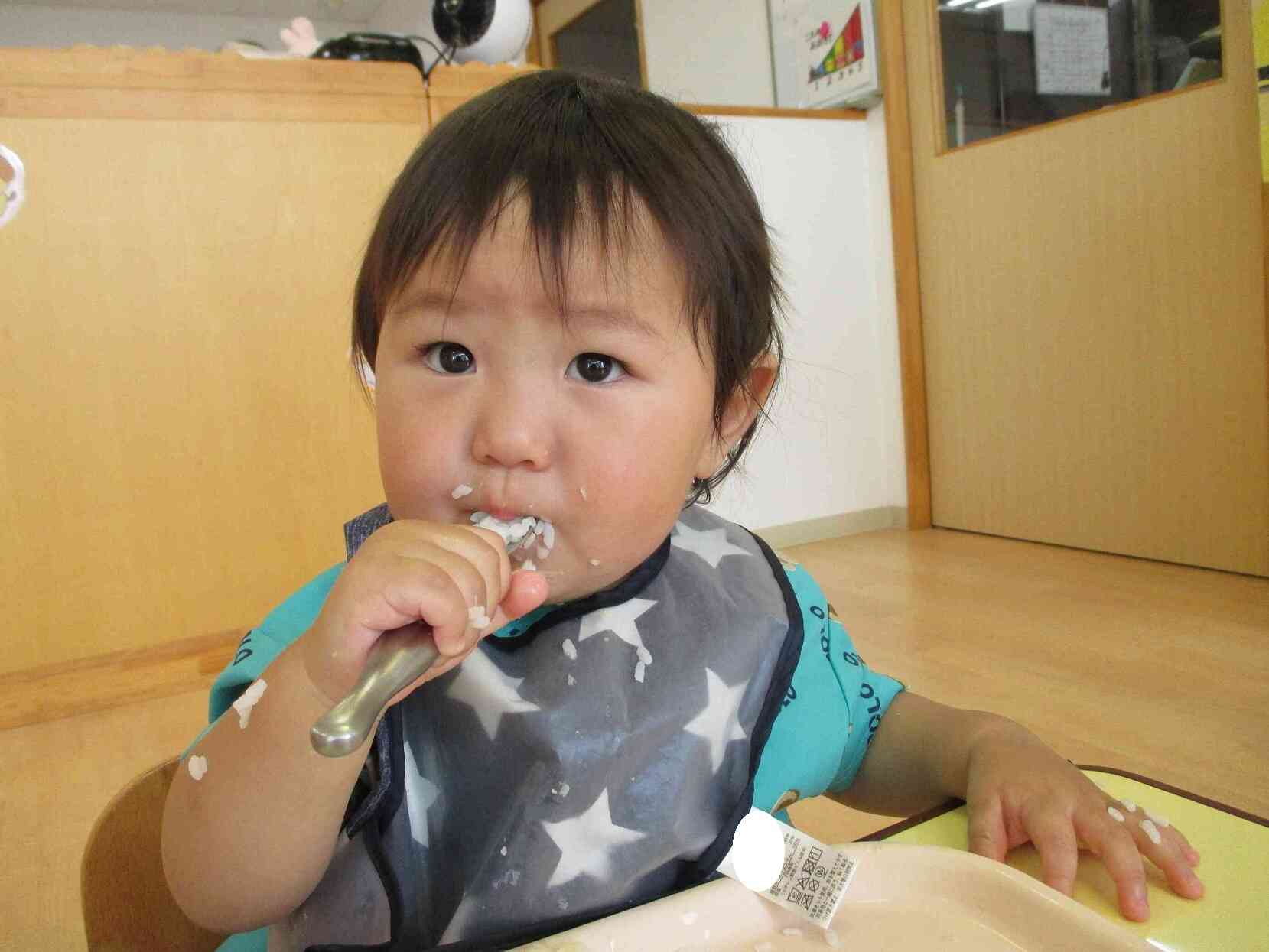 完了食デビュー☆