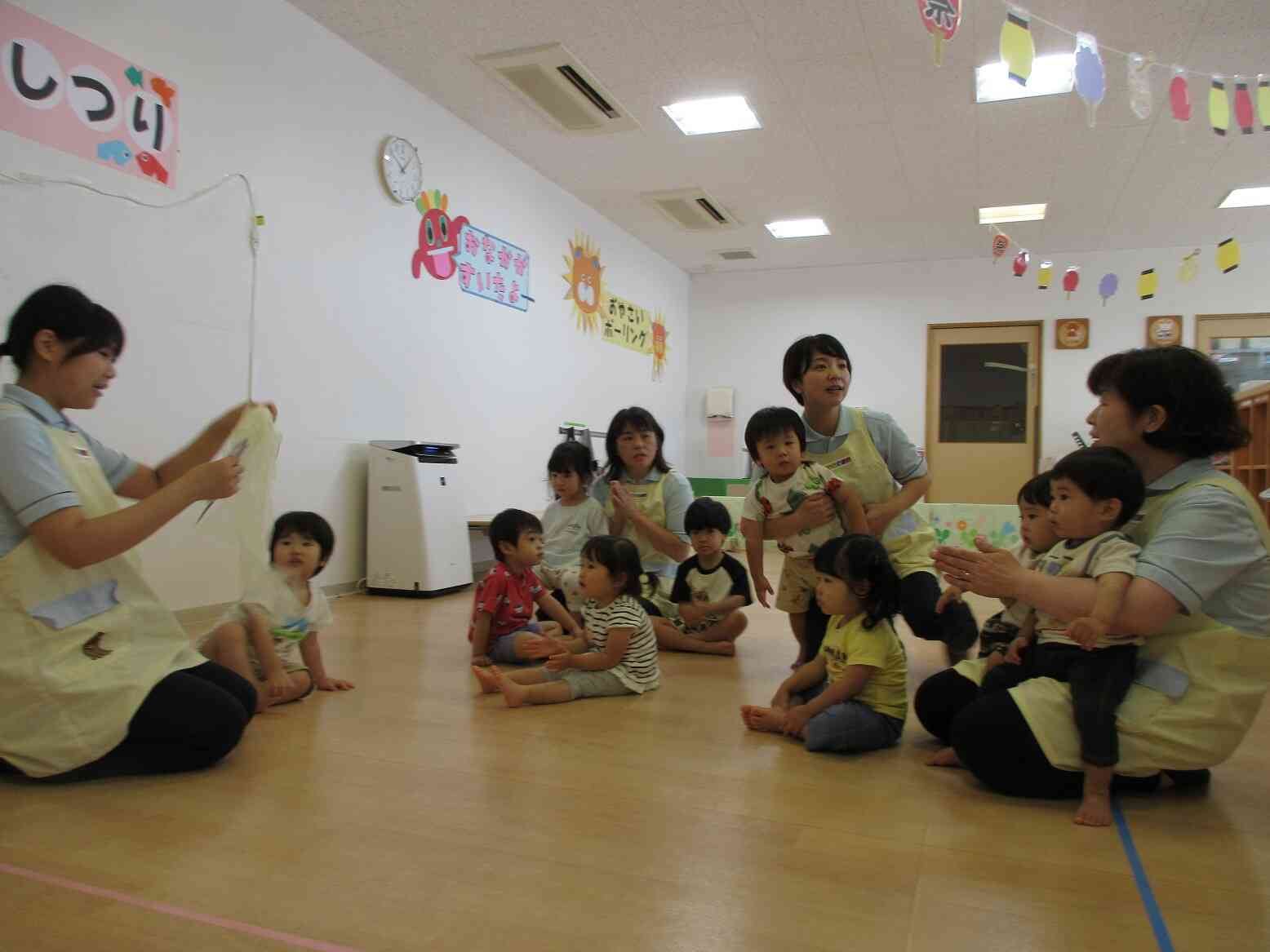 今月の手遊びは？