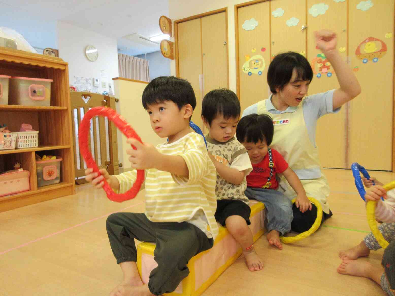 右へ曲がりまーす！