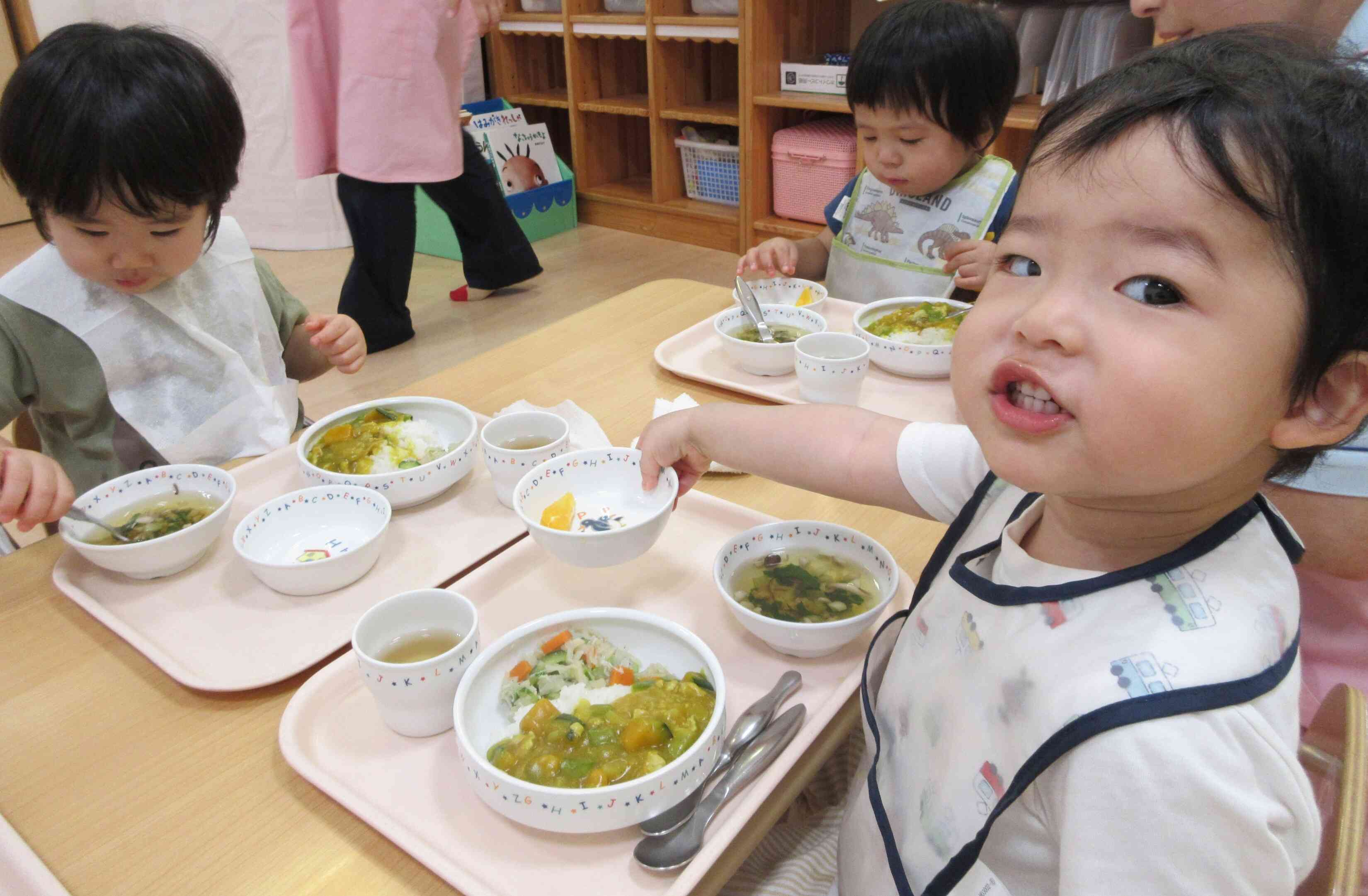 給食の様子