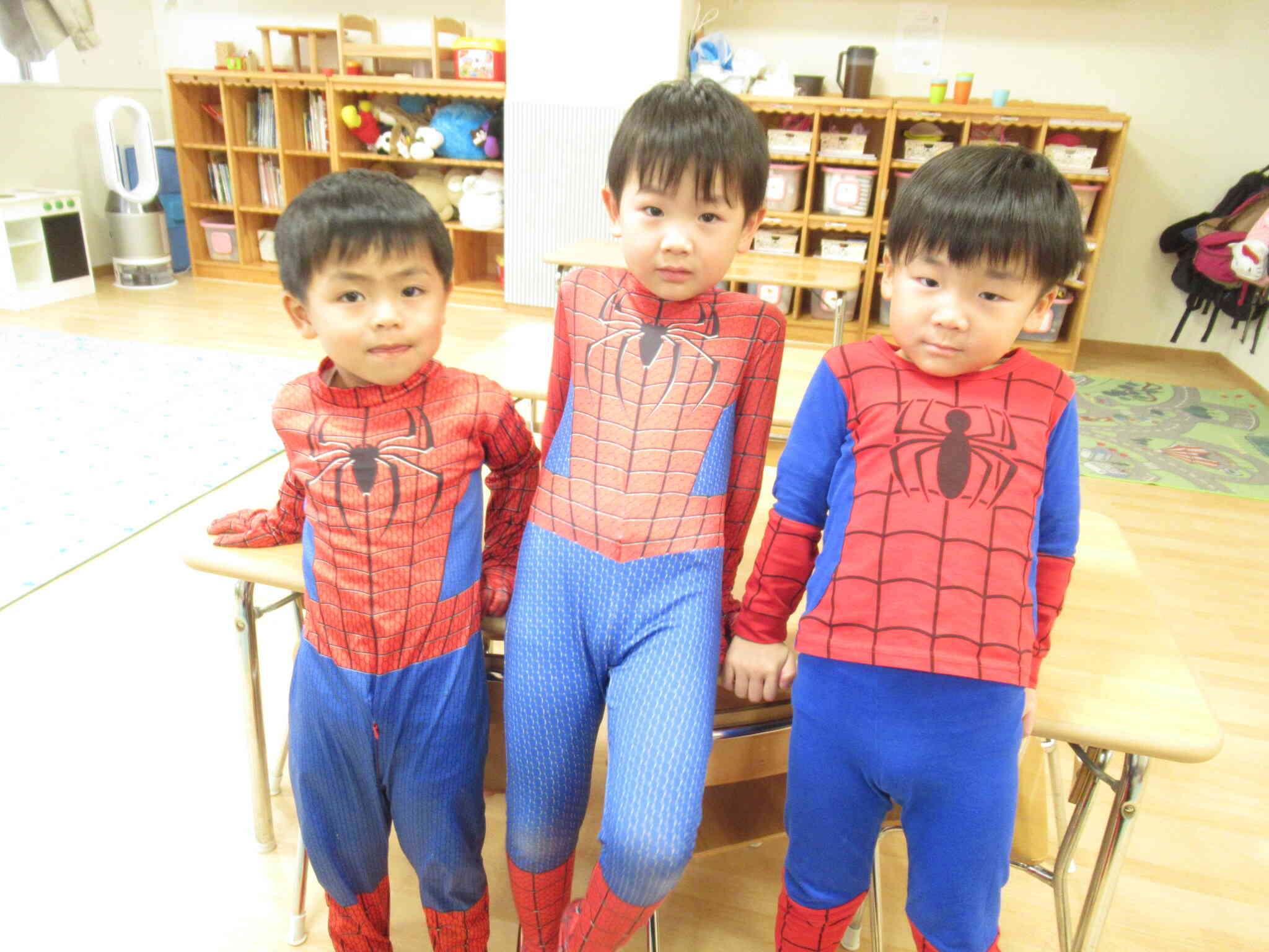 スパイダーマン３兄弟！！！