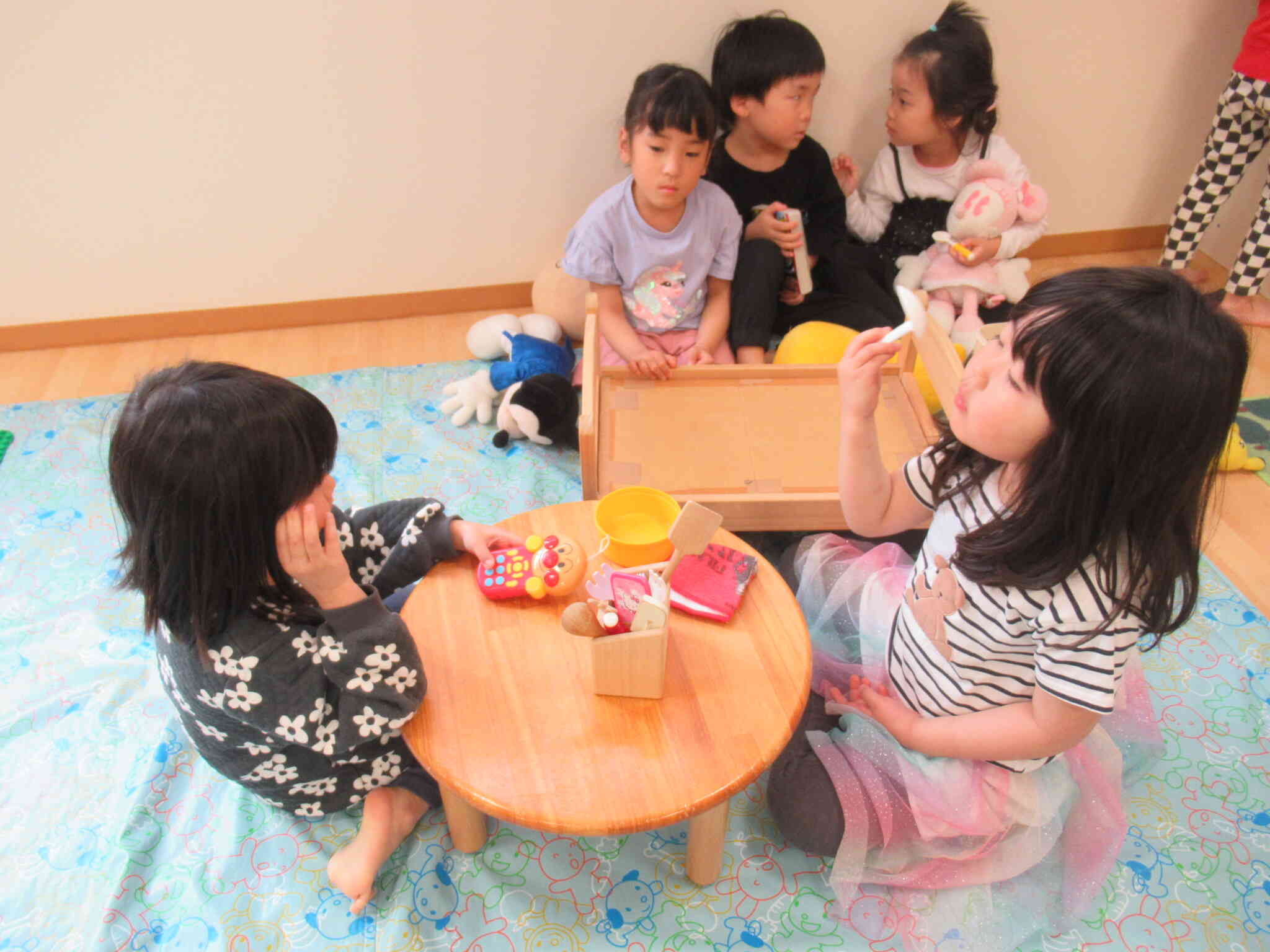 ままごとも楽しいね！