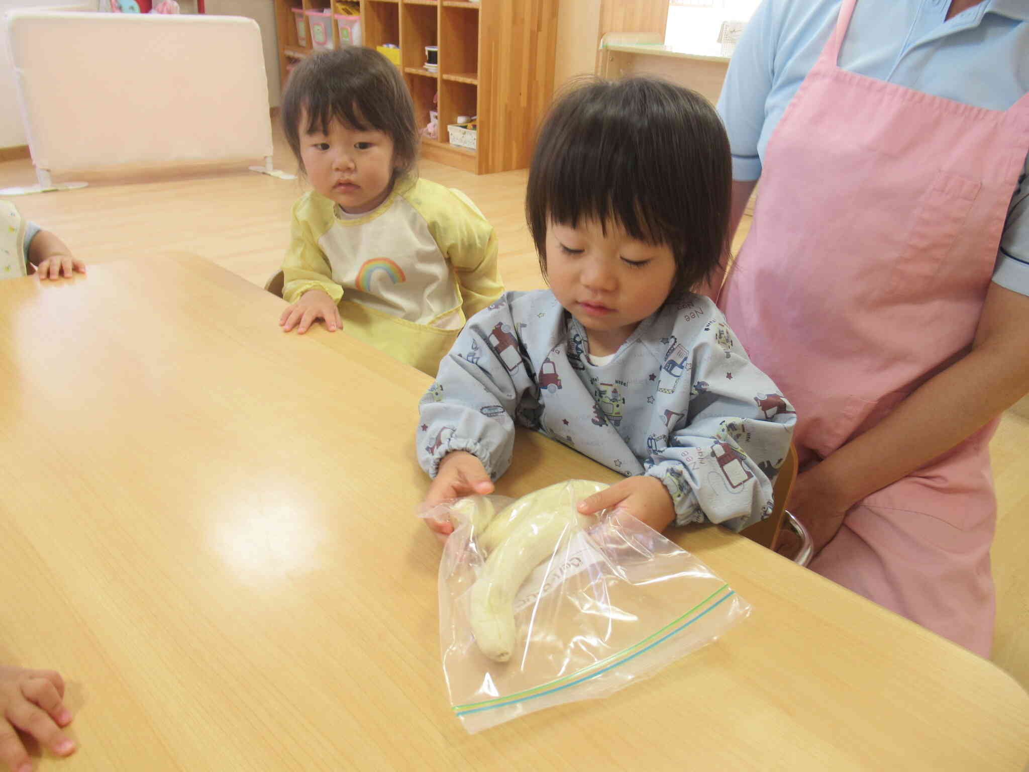 バナナ潰せるかな？
