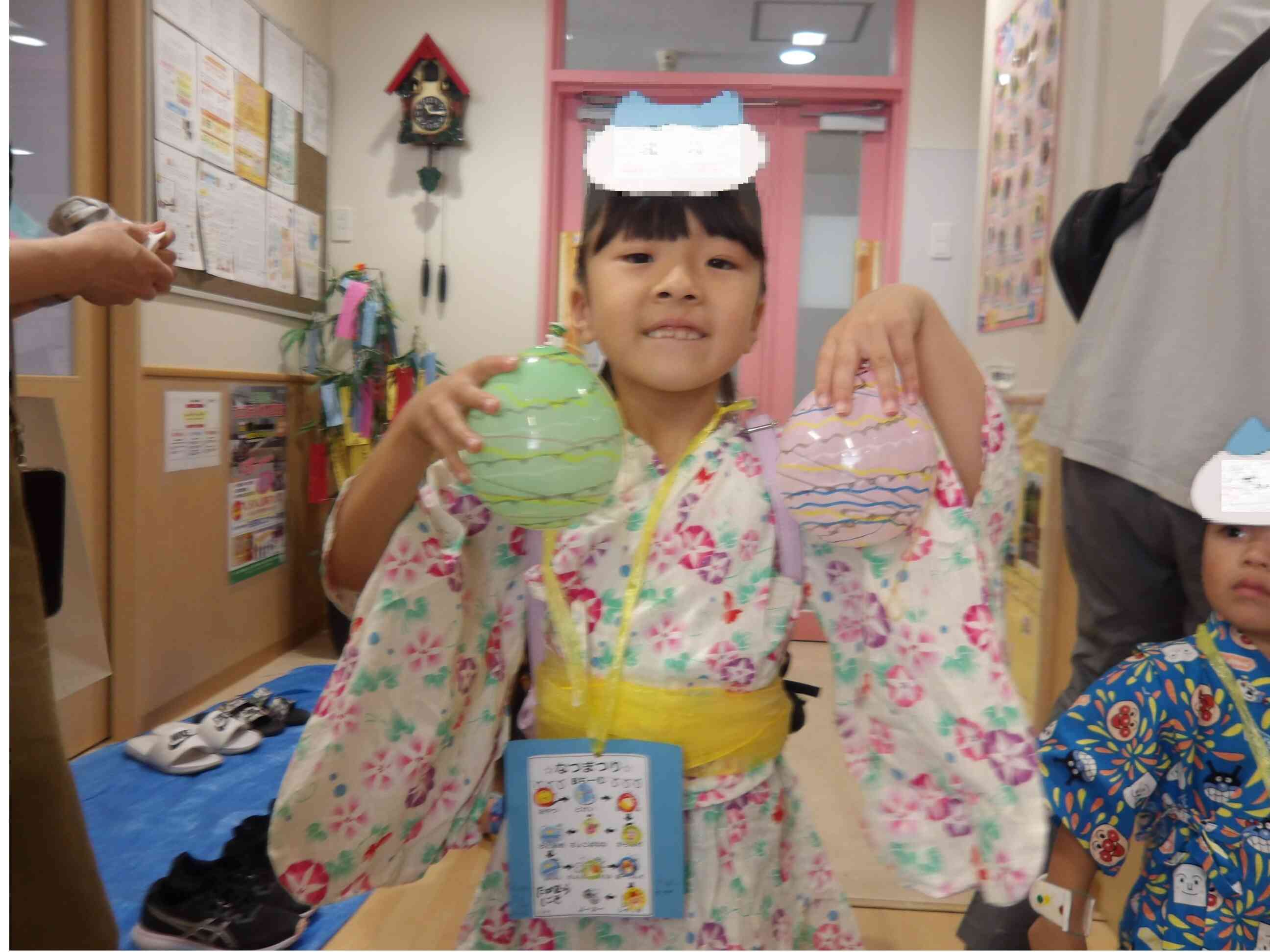 この色のヨーヨーにしたよ！